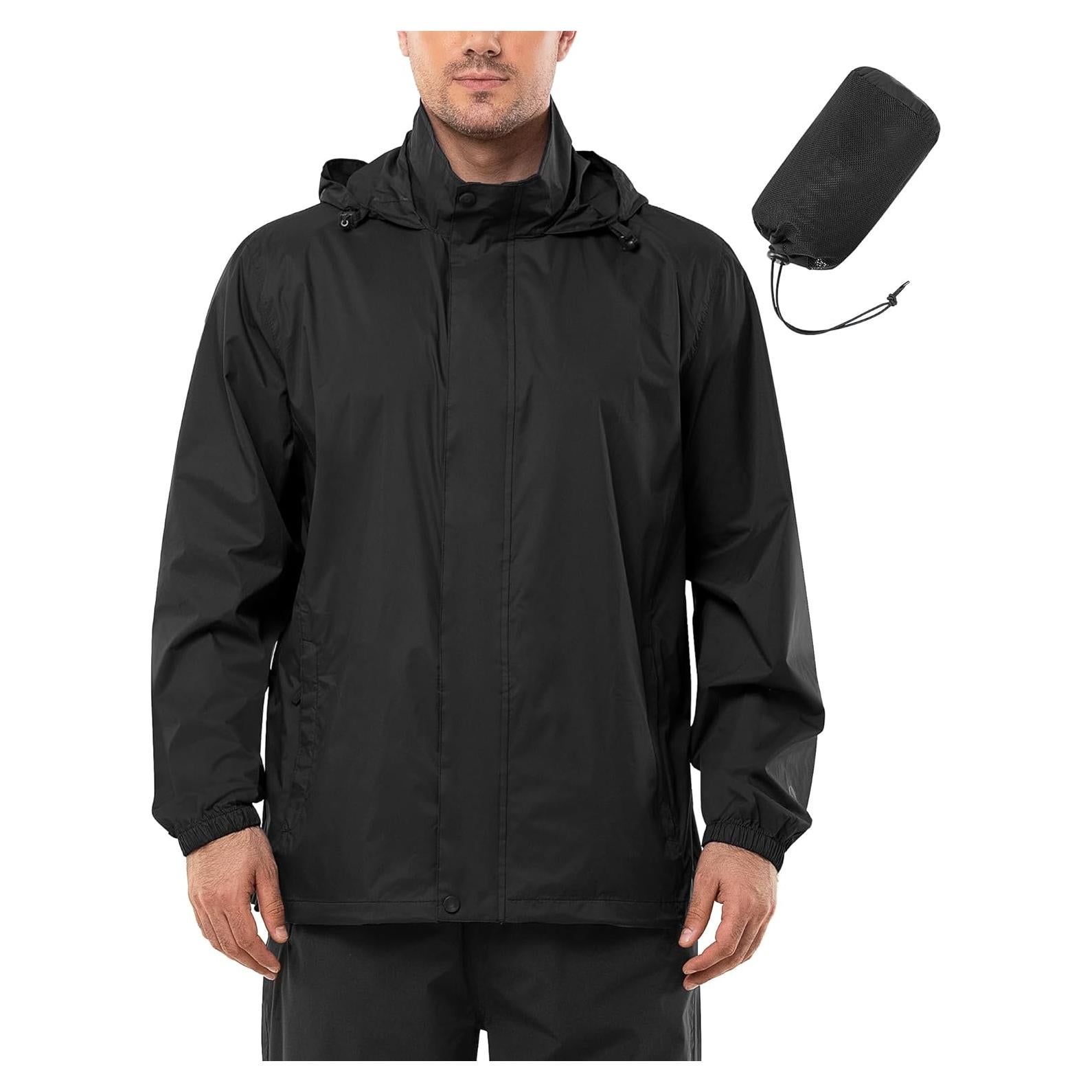 Chaqueta de Lluvia Impermeable para Hombre Outdoor Ventures