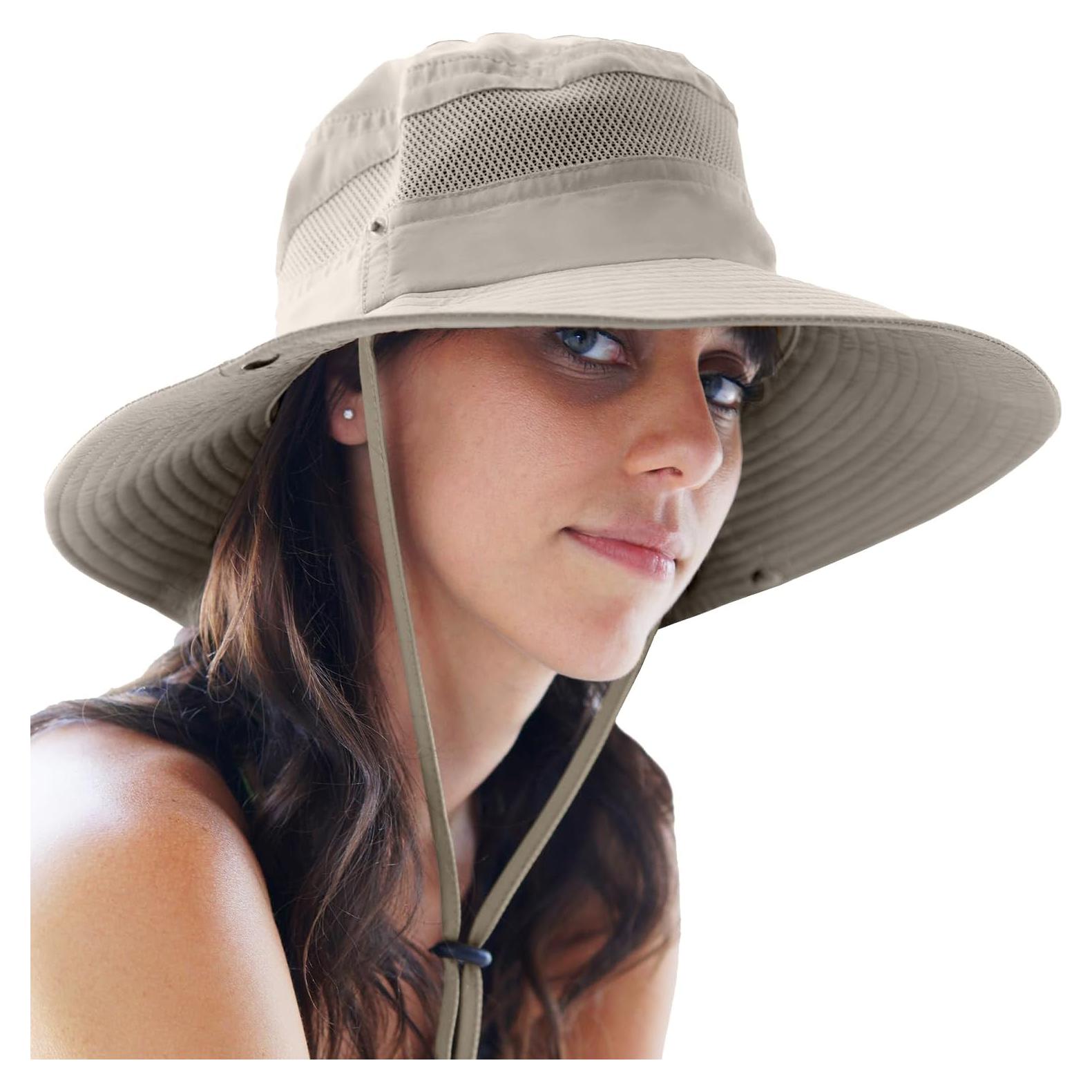 Sombrero de Sol GearTOP Unisex UPF 50+ Beige 7-7 1/2