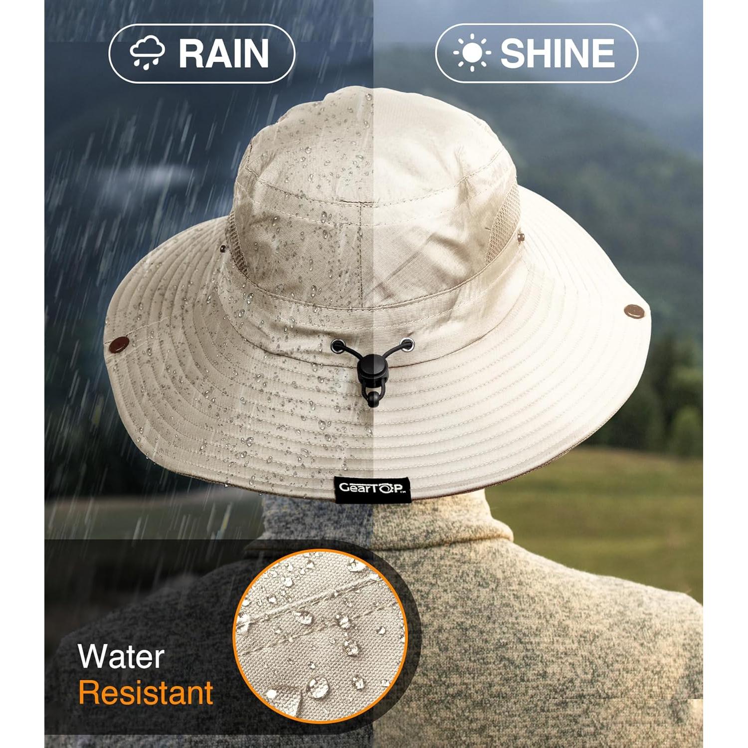 Sombrero de Sol GearTOP Unisex UPF 50+ Beige 7-7 1/2