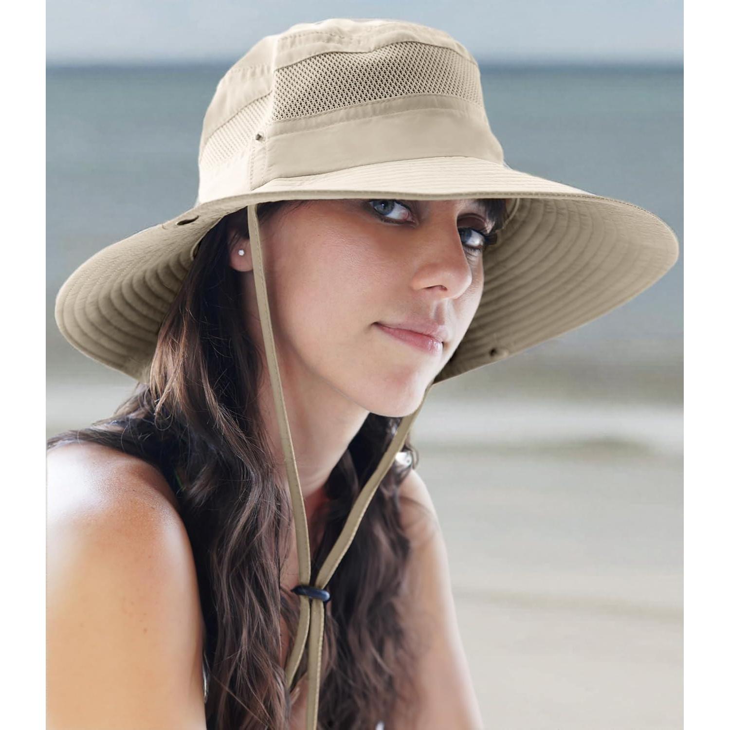 Sombrero de Sol GearTOP Unisex UPF 50+ Beige 7-7 1/2