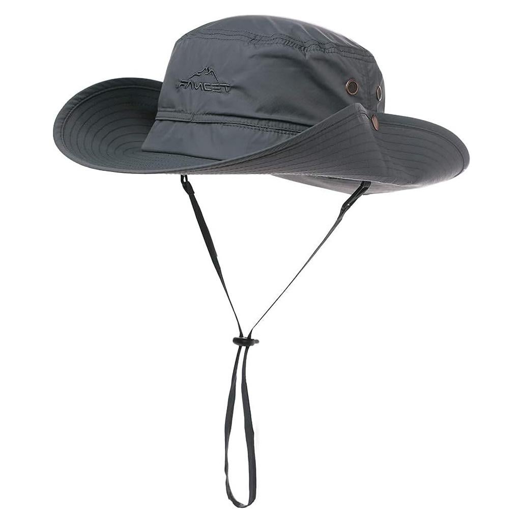 Sombrero de Pala Ancha Impermeable UPF 50+ para Hombre XL-XXL