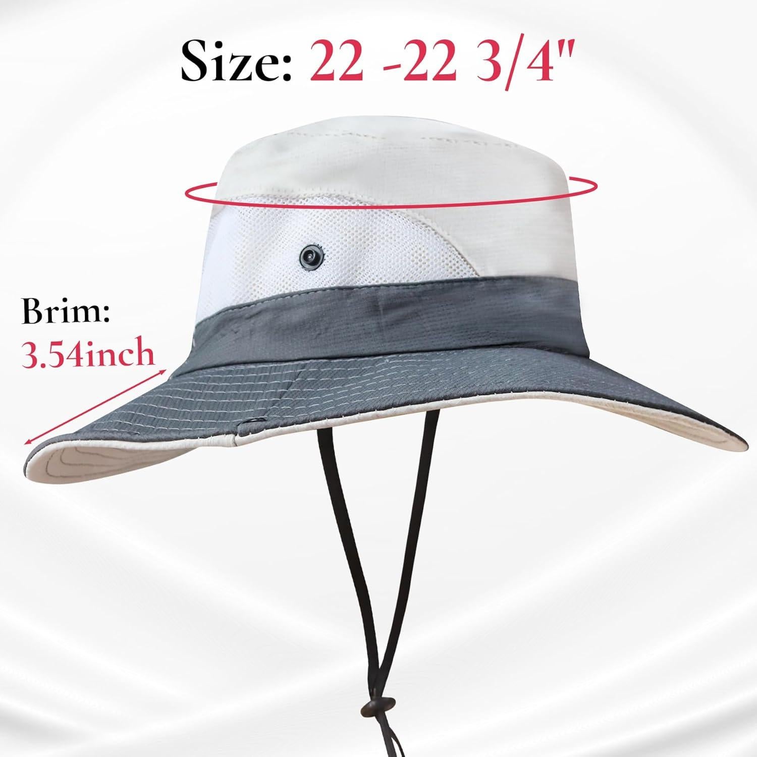 Sombrero de Sol Plegable UPF 50+ NPQQUAN para Mujeres y Hombres