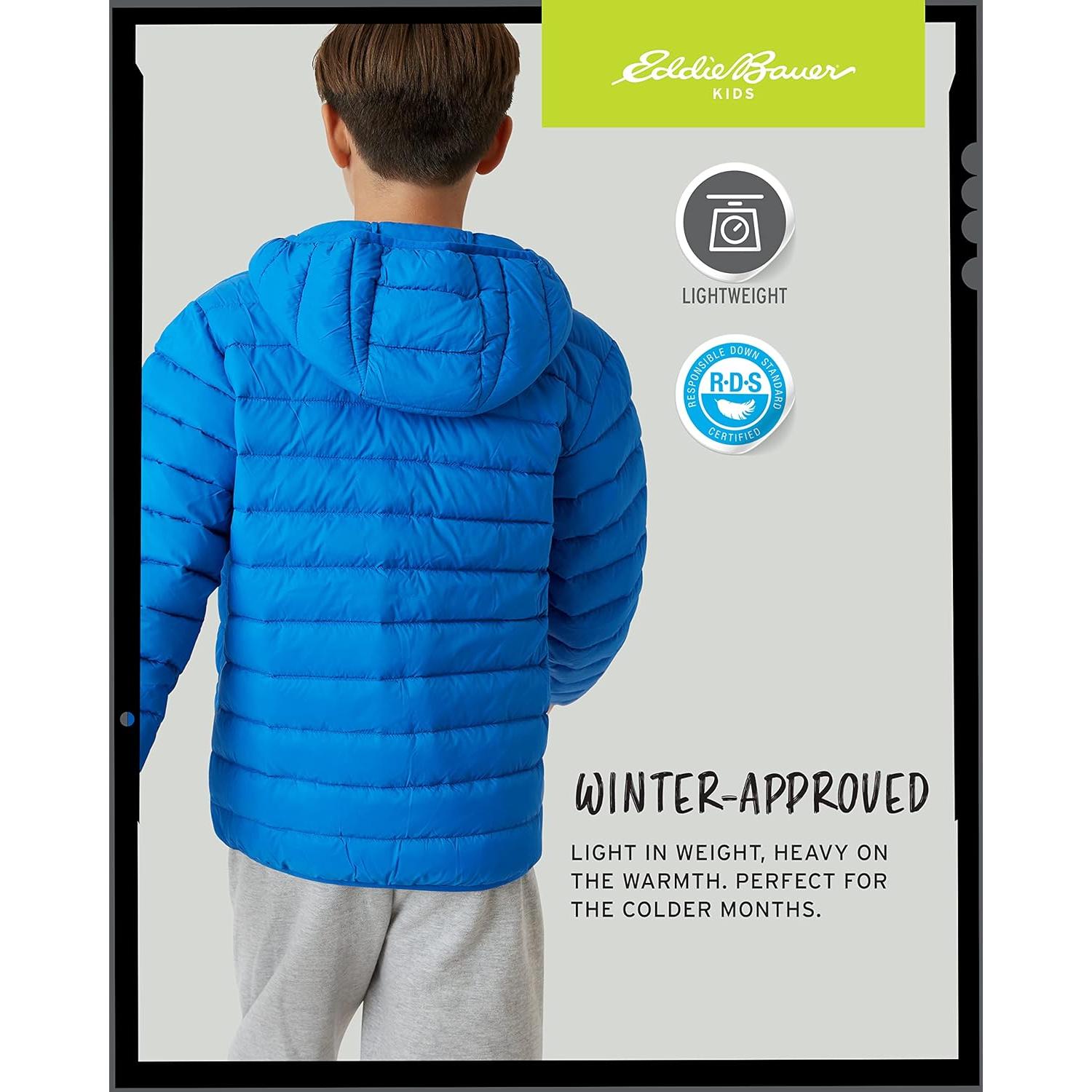 Chaqueta Puffer Acolchada Eddie Bauer para Niños 3-20 Años