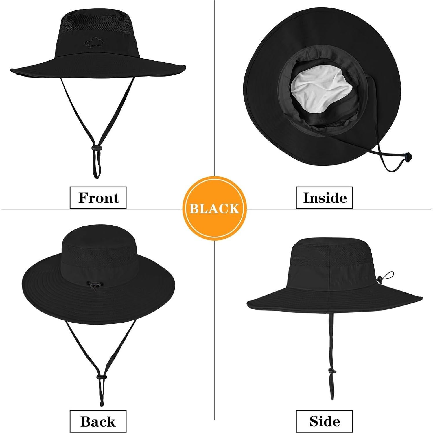 Gorro ZOORON UPF 50+ para Hombres y Mujeres - Protección UV