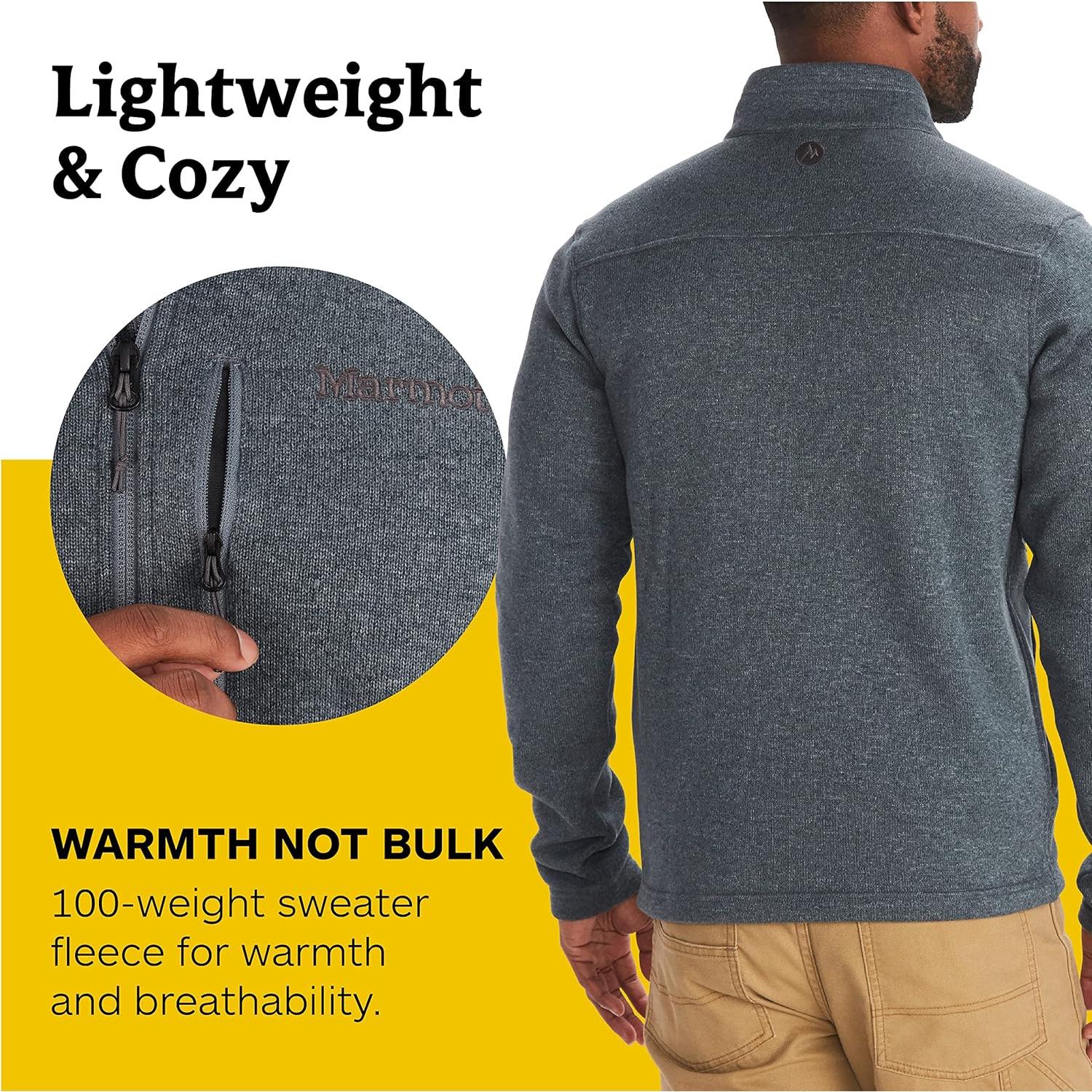 Chaqueta de Forro Polar MARMOT Drop Line Hombre - Cálida y Ligera