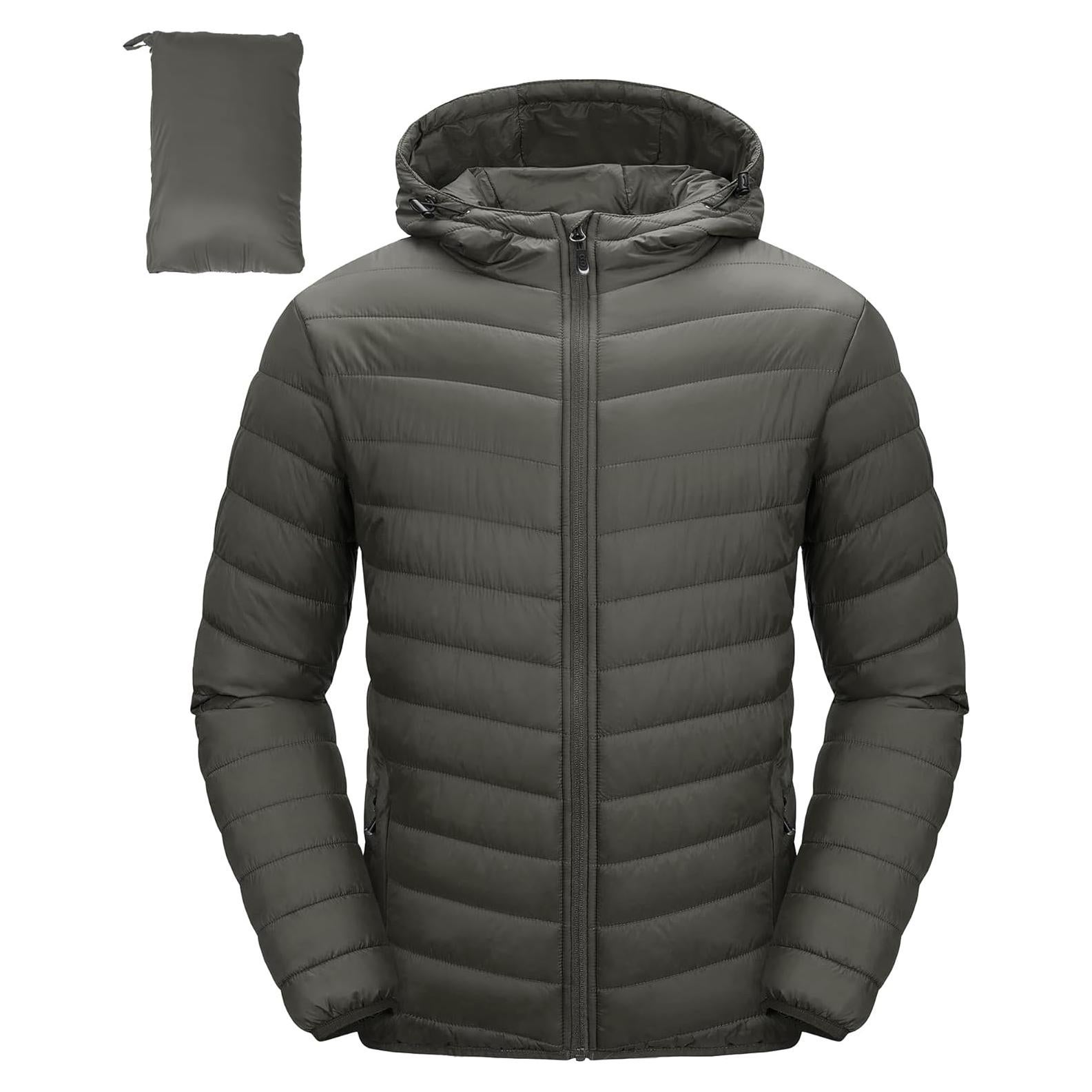 Chaqueta de invierno acolchada 33,000ft para hombre 3X-Large verde