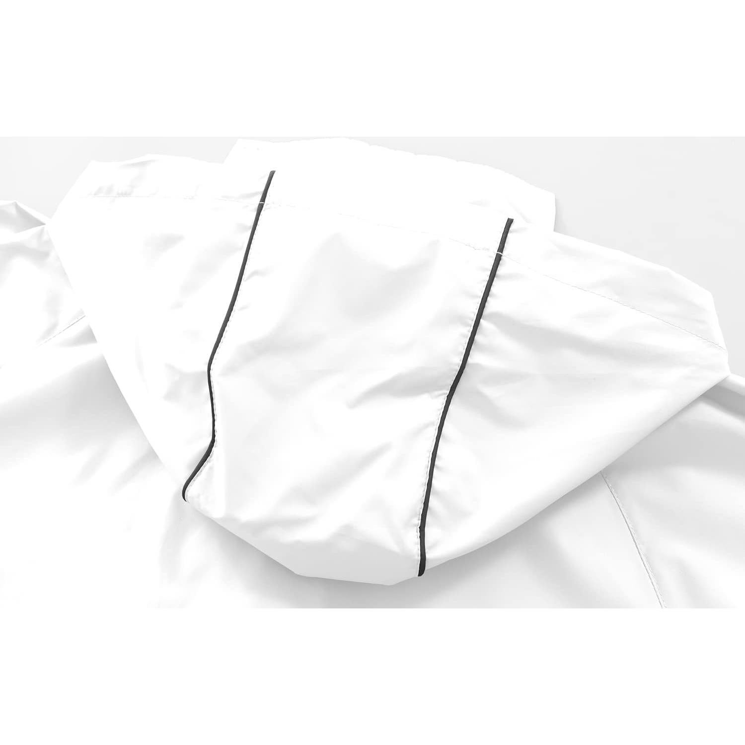 Chaqueta Impermeable Ligera Spmor para Hombre XX-Large Blanca