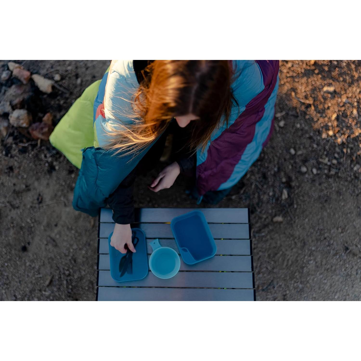 Kit de Comida PackWare UST - Utensilios Camping 8 Piezas