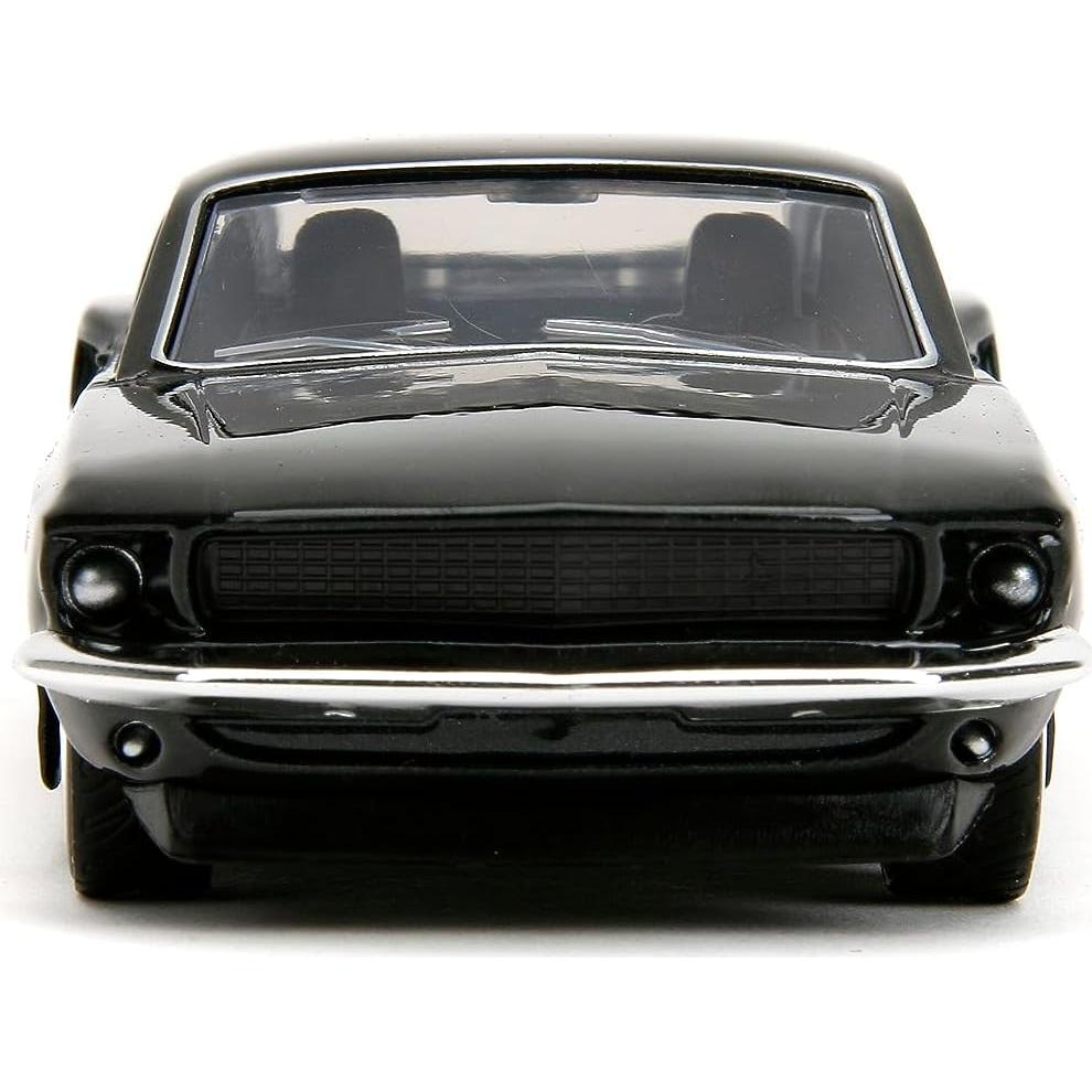 Coche de Metal 1:32 Jada Toys Ford Mustang Negro/Rosado