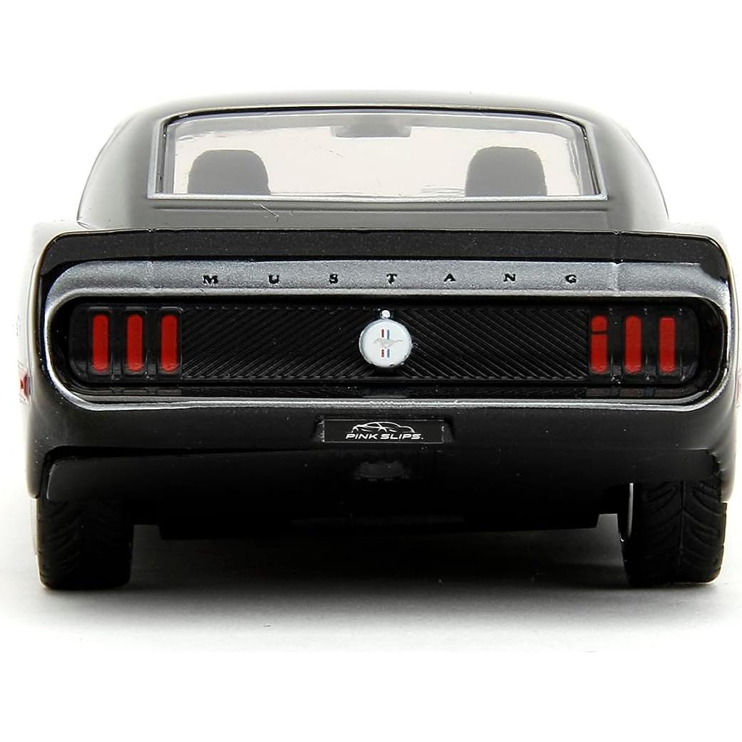 Coche de Metal 1:32 Jada Toys Ford Mustang Negro/Rosado