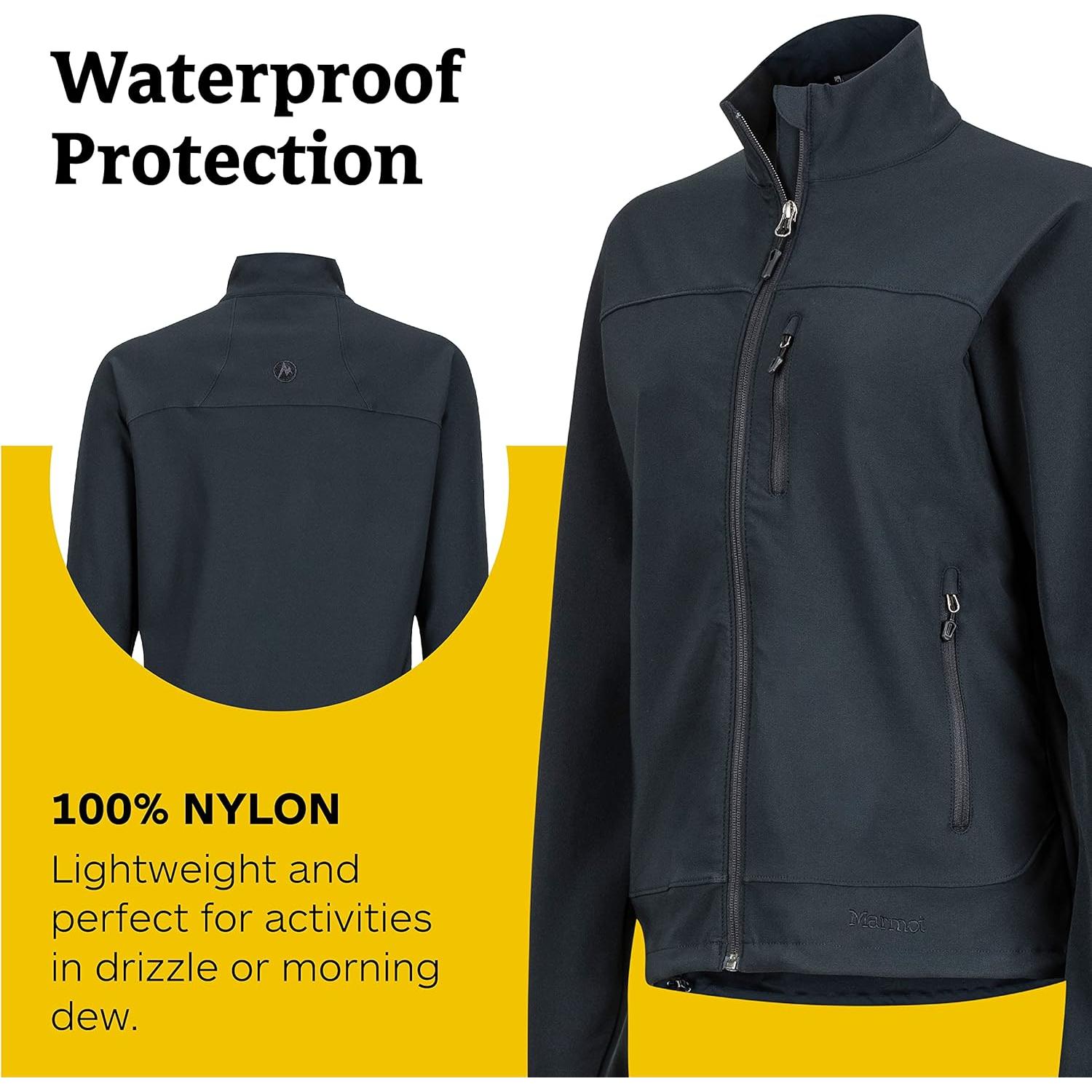 Chaqueta Soft-Shell para Mujeres Marmot Tempo Negra