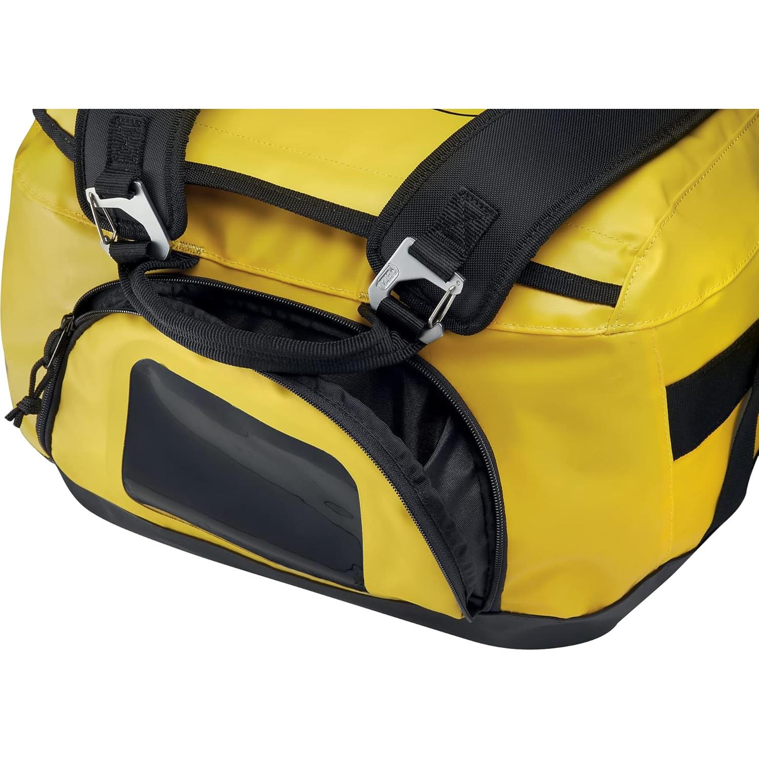 Bolsa de Transporte Petzl Duffel 85L Amarillo Ergonómica
