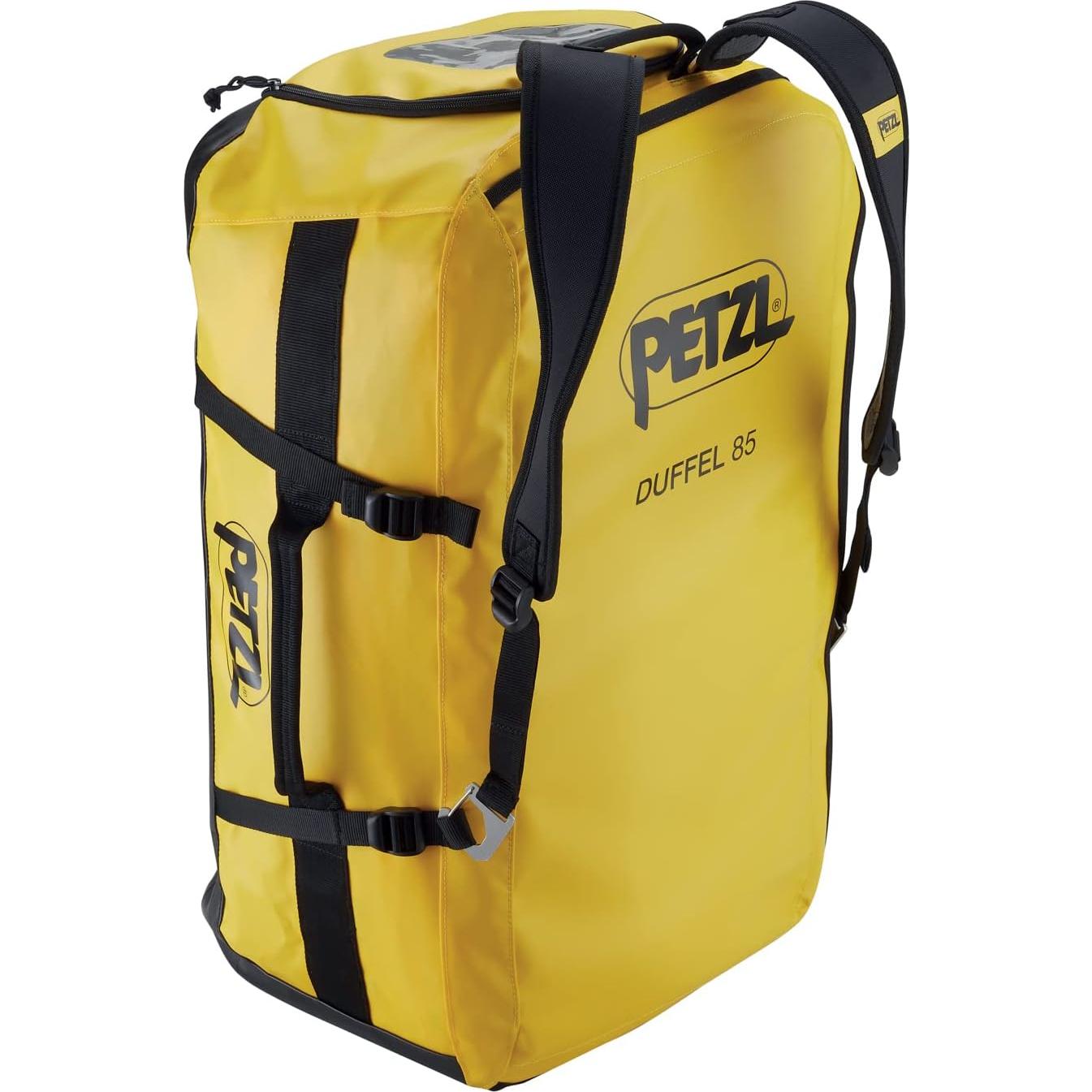 Bolsa de Transporte Petzl Duffel 85L Amarillo Ergonómica