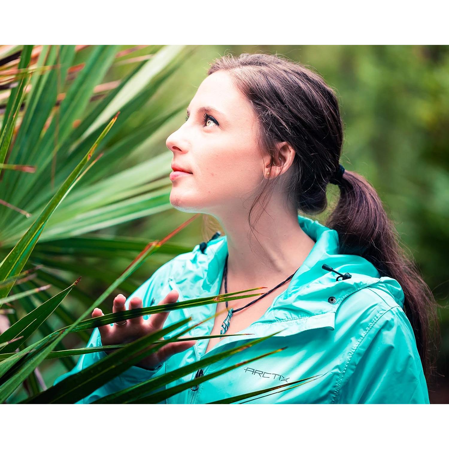 Chaqueta de Lluvia Arctix para Mujeres Azul Isla