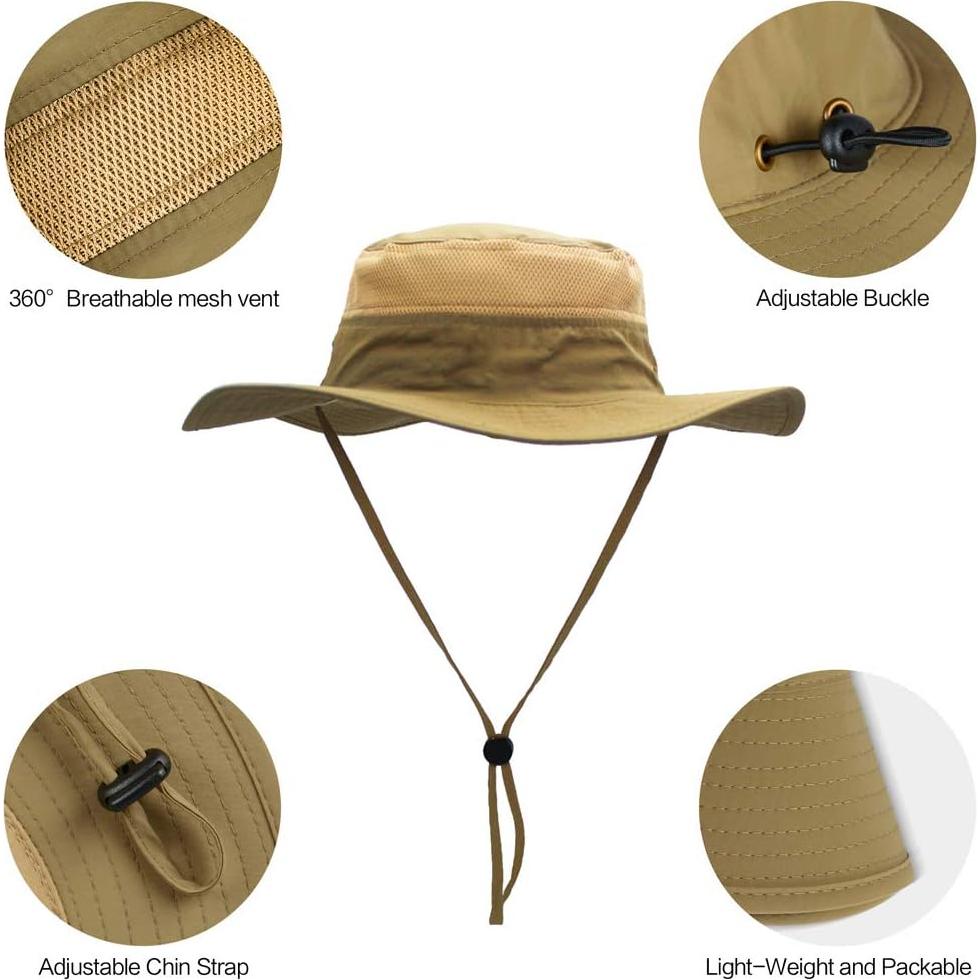 Sombrero de Sol UPF 50+ Cimkiz para Hombre y Mujer Transpirable