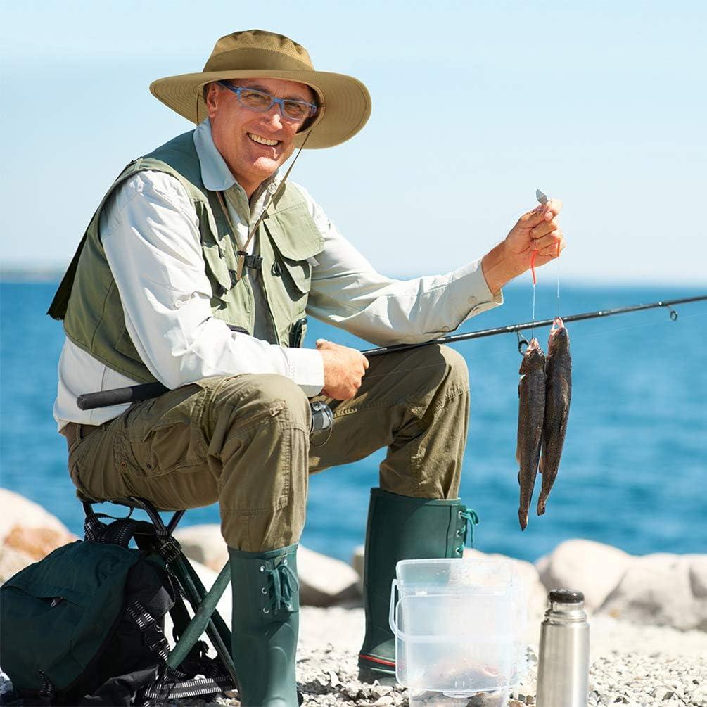 Sombrero de Sol UPF 50+ Cimkiz para Hombre y Mujer Transpirable