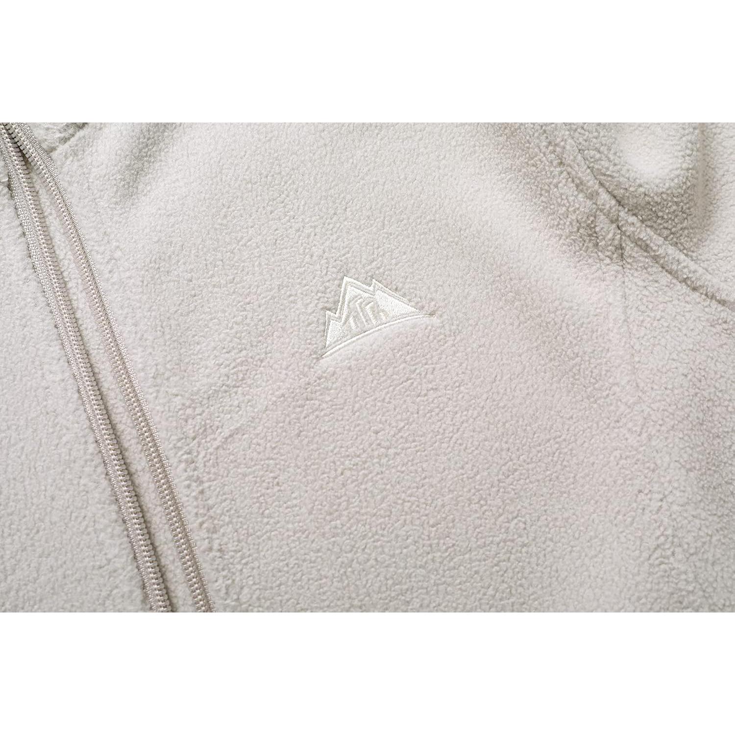 Chaqueta de Forro Polar Ligera GIMECEN para Mujeres Beige