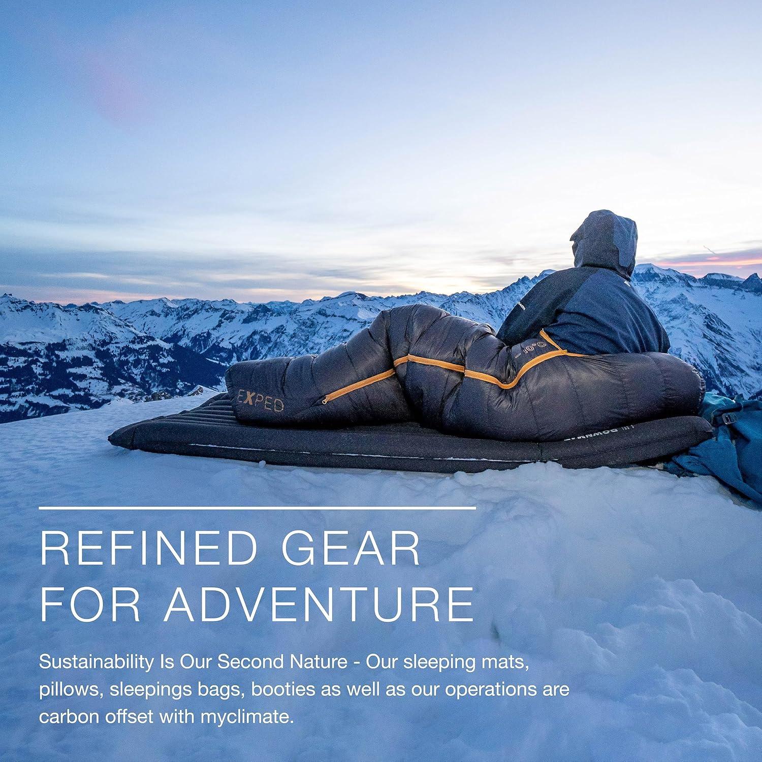 Saco de Dormir Exped MegaSleep Duo 25/40F Reversible 2 Personas