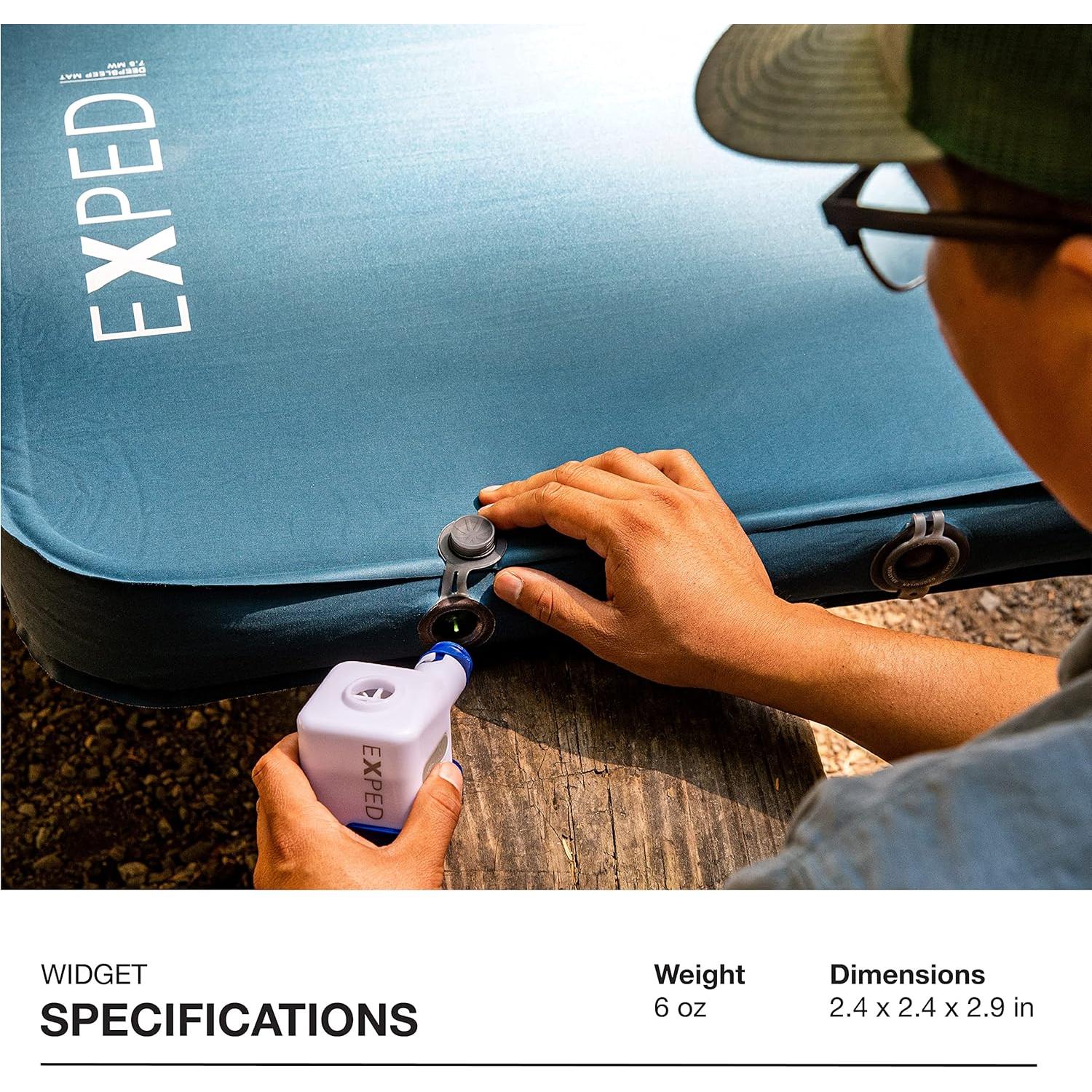 Bomba de Colchón de Dormir Exped Widget 3 en 1 Recargable