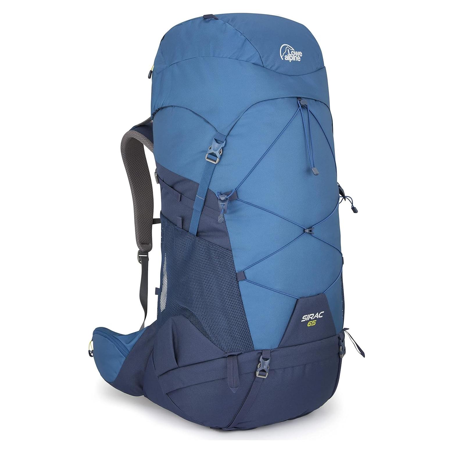 Sirac Multi-Day Hiking Backpack, Sirac 65 Liter, Deep Ink/Ink