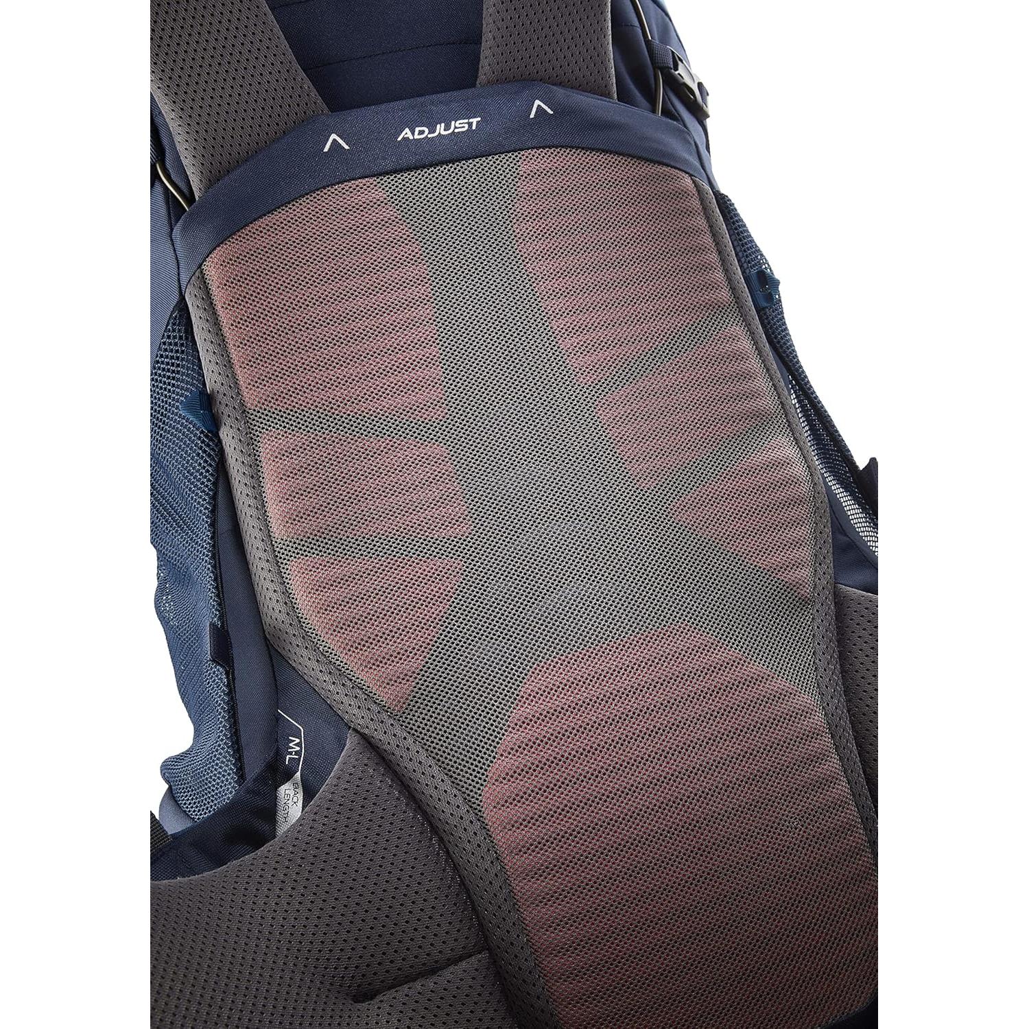 Sirac Multi-Day Hiking Backpack, Sirac 65 Liter, Deep Ink/Ink