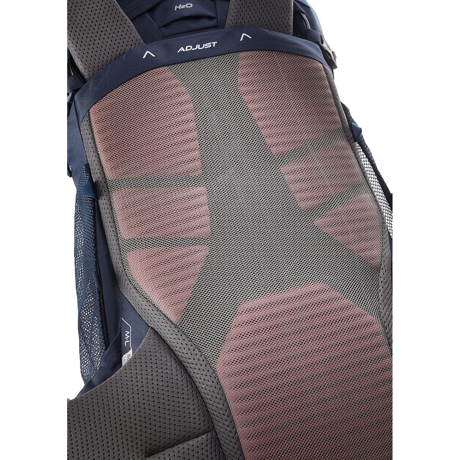 Sirac Multi-Day Hiking Backpack, Sirac 65 Liter, Deep Ink/Ink