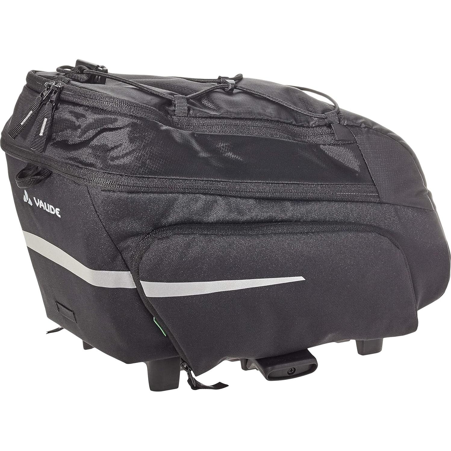 VAUDE Unisex's Silkroad Plus (UniKlip) Bike Backpack, Black, one Size