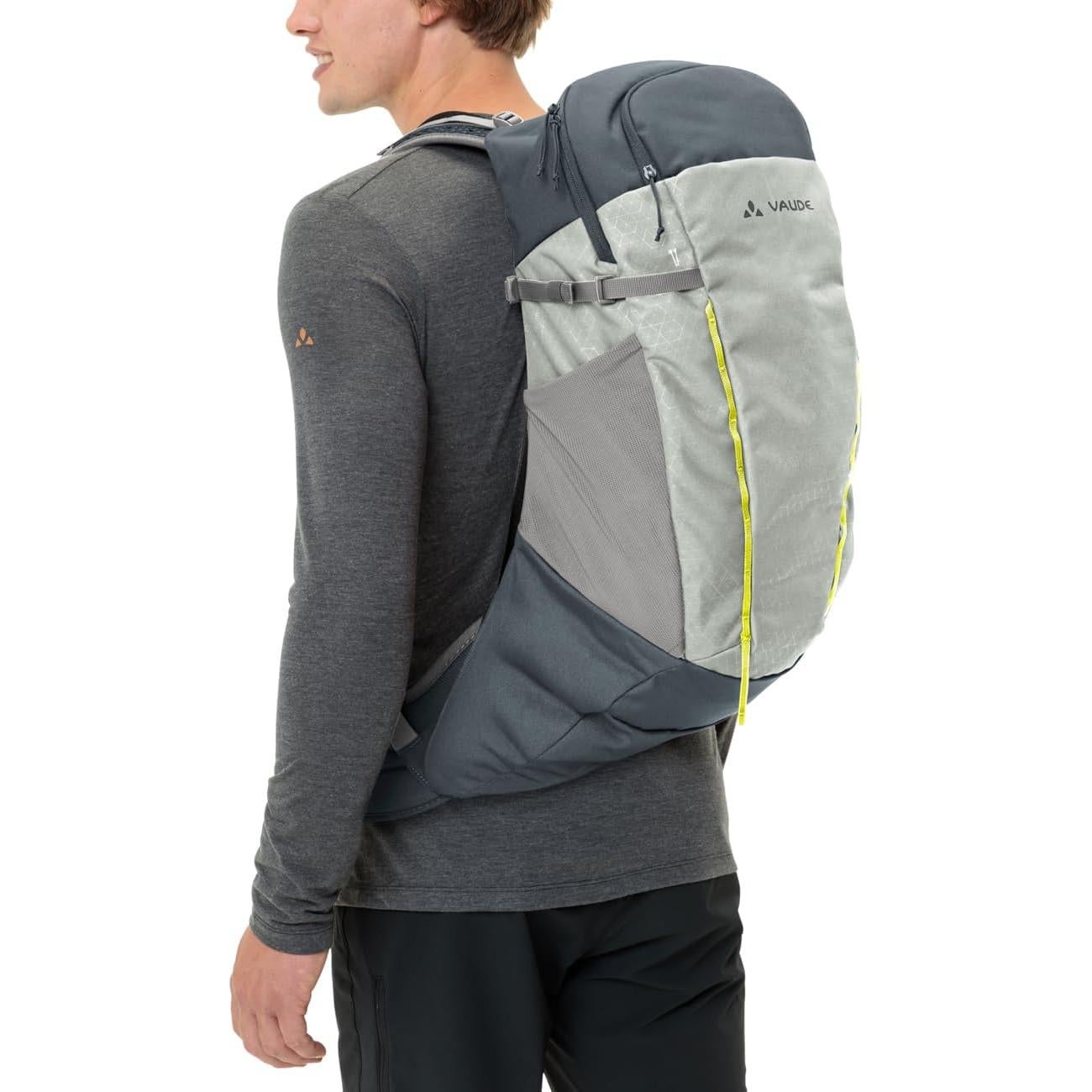 Mochila de Senderismo VAUDE Agile Air 26L Gris Claro