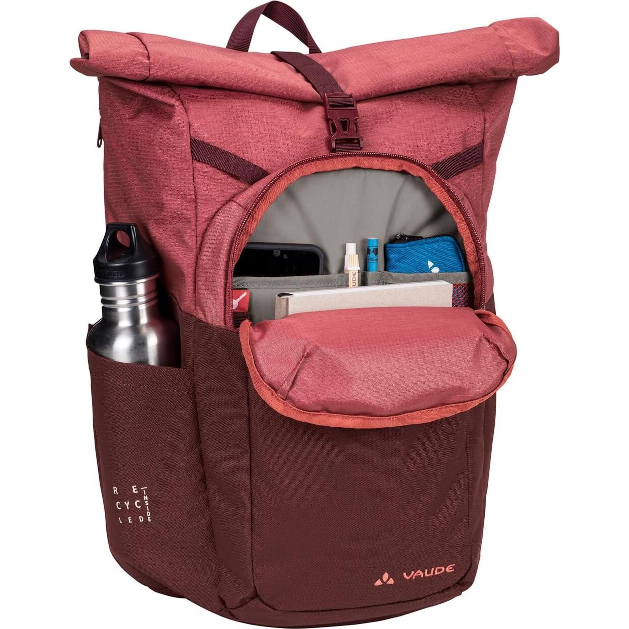 Mochila VAUDE 25L Cereza Oscura para Laptop 13.3"