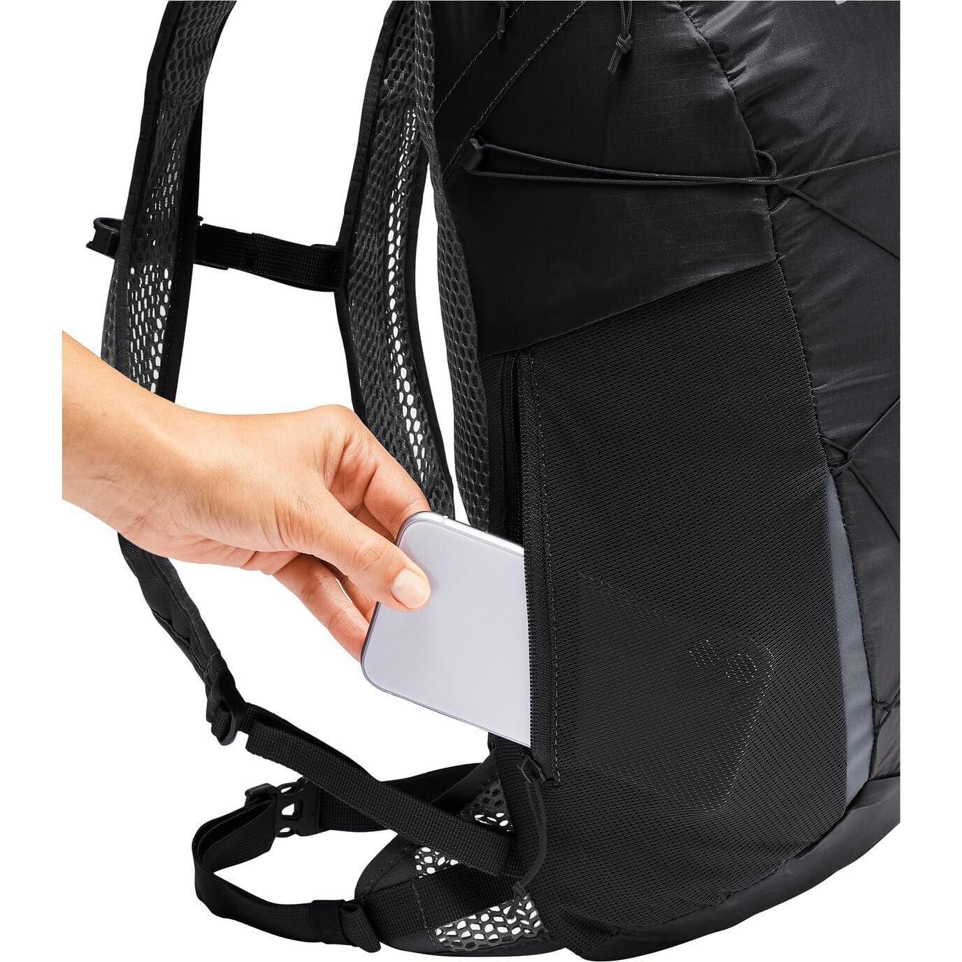 Mochila Ligera Vaude Uphill 12 Unisex 12L Negra