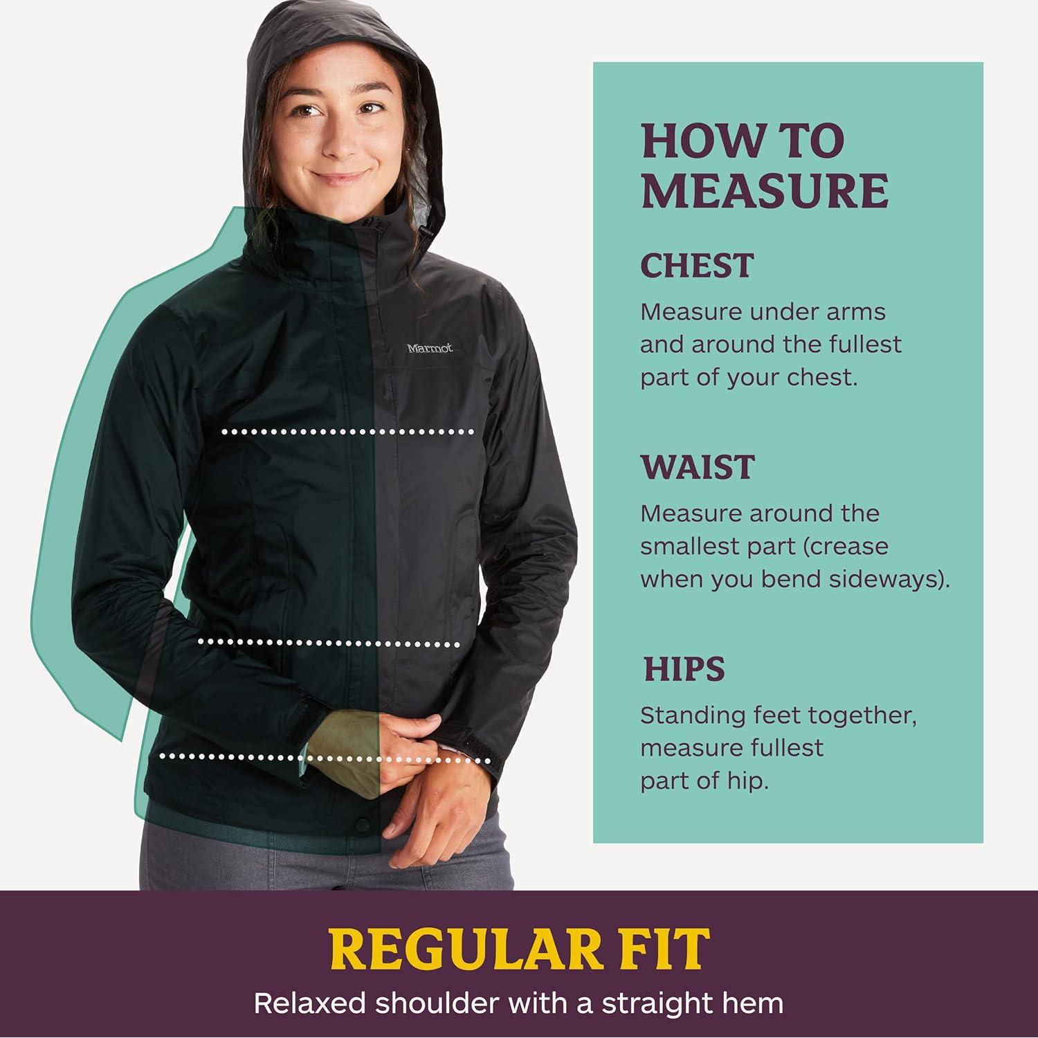 Chaqueta de Lluvia Impermeable Eco Precip Marmot Mujeres