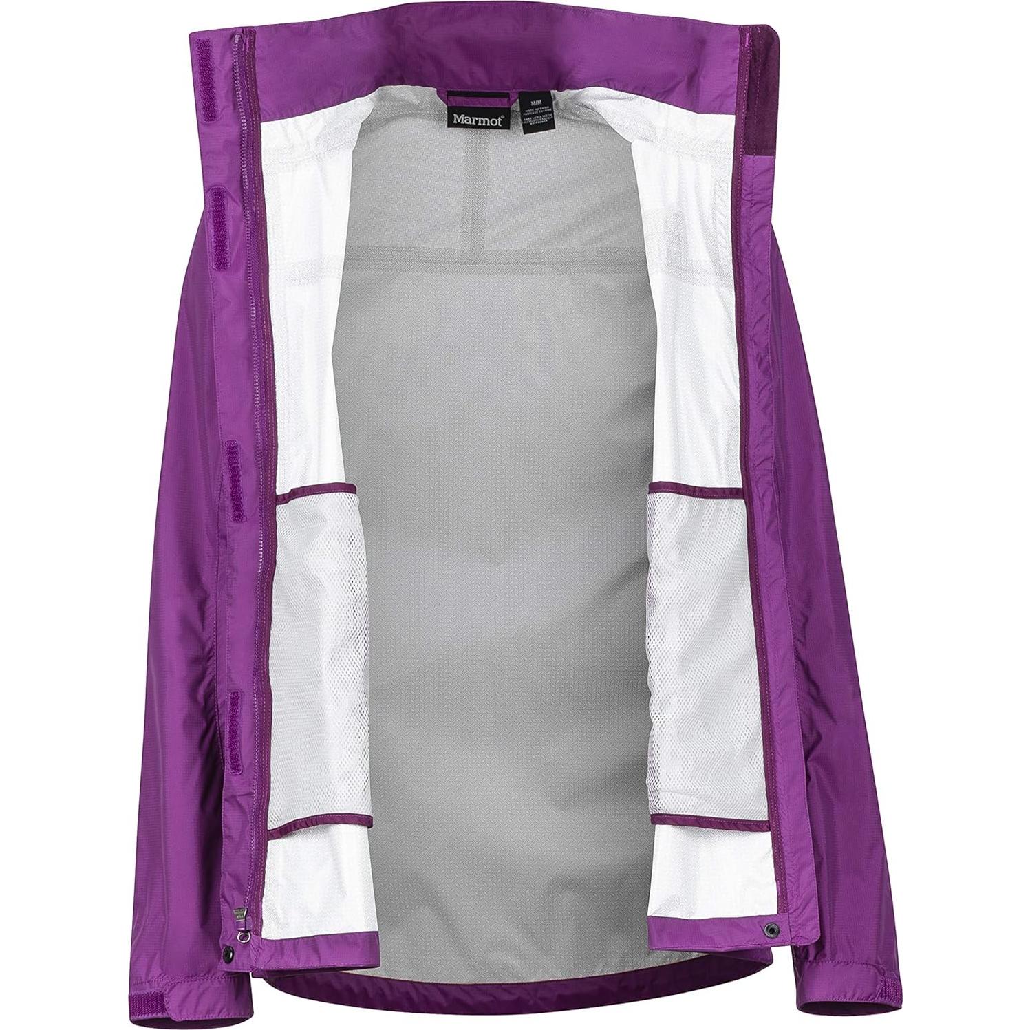 Chaqueta de Lluvia Marmot PreCip Mujer X-Pequeño Uva