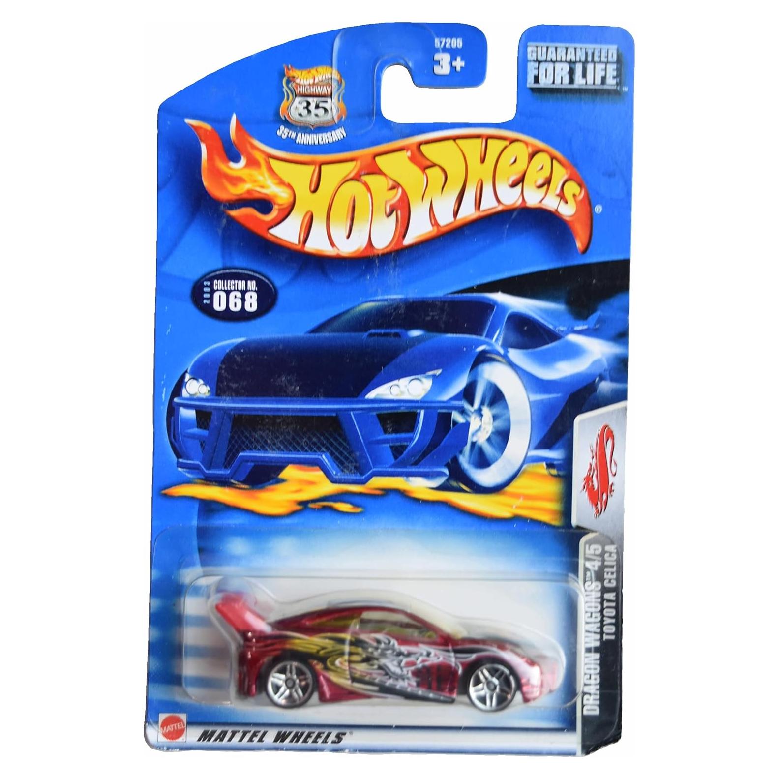 Hot Wheels Toyota Celica 1970 Rojo 1:64 Coche Metal