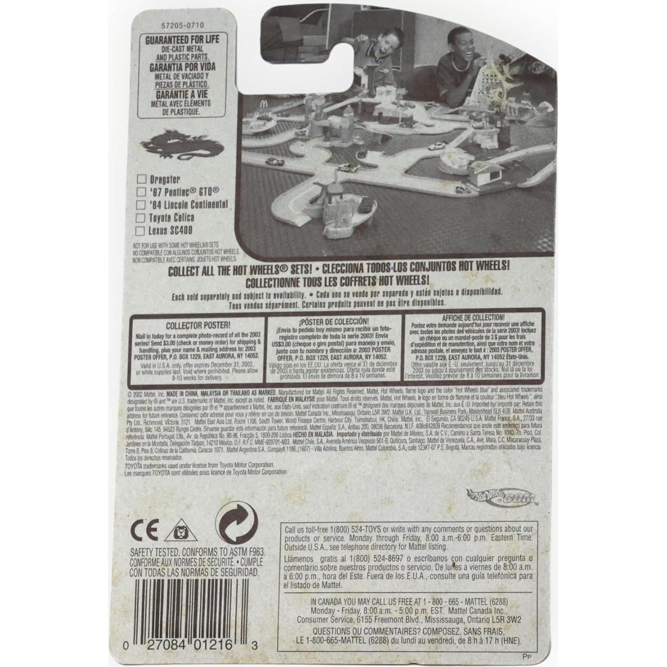 Hot Wheels Toyota Celica 1970 Rojo 1:64 Coche Metal