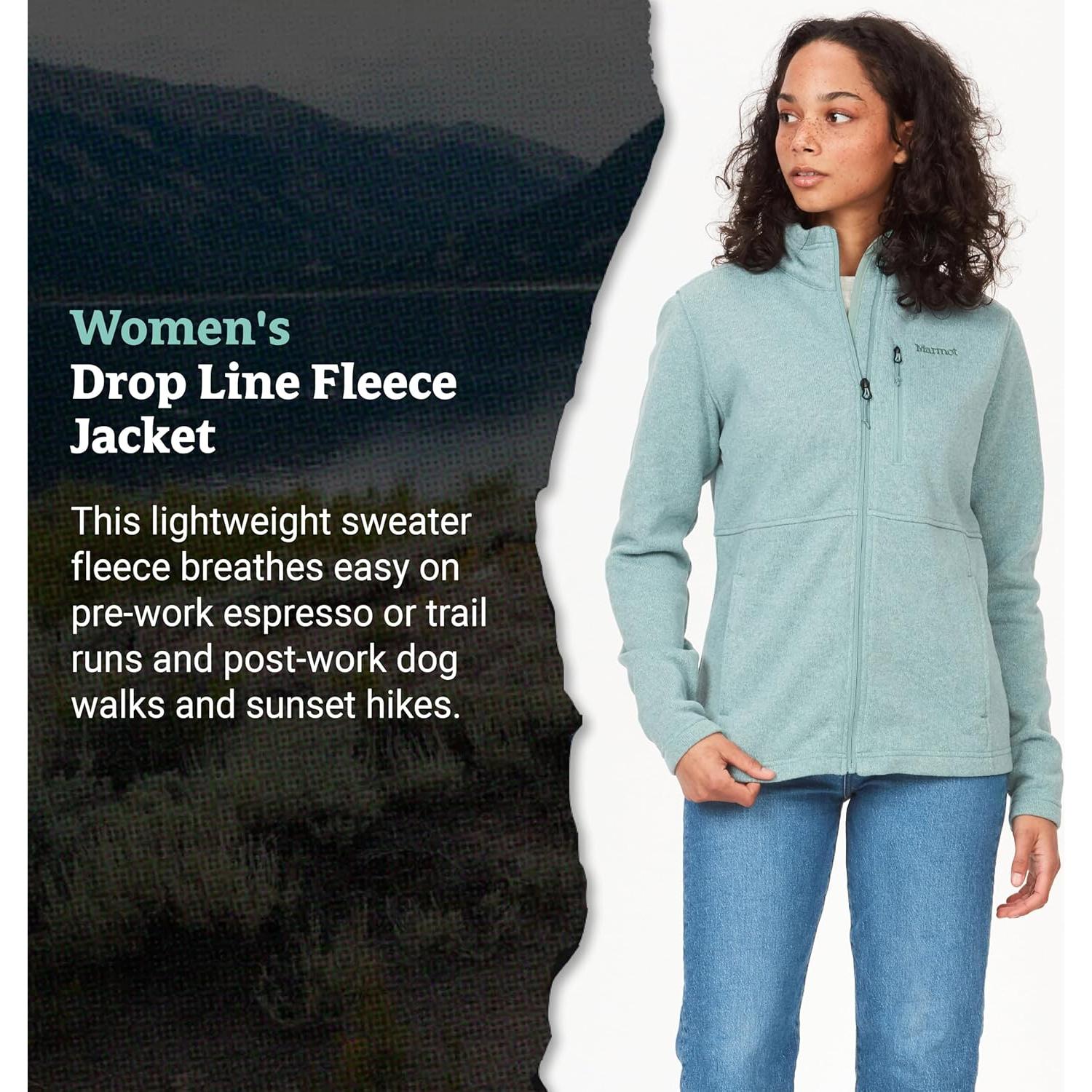 Chaqueta Drop Line Marmot para Mujeres - Suave y Transpirable