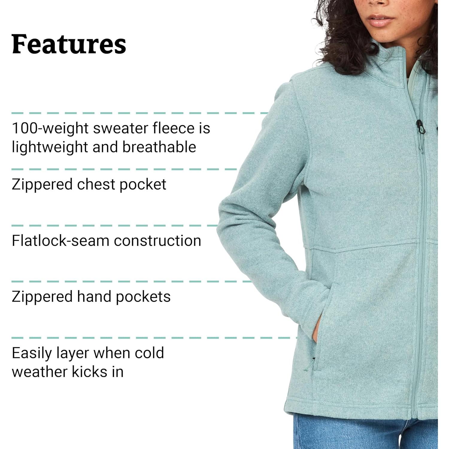 Chaqueta Drop Line Marmot para Mujeres - Suave y Transpirable