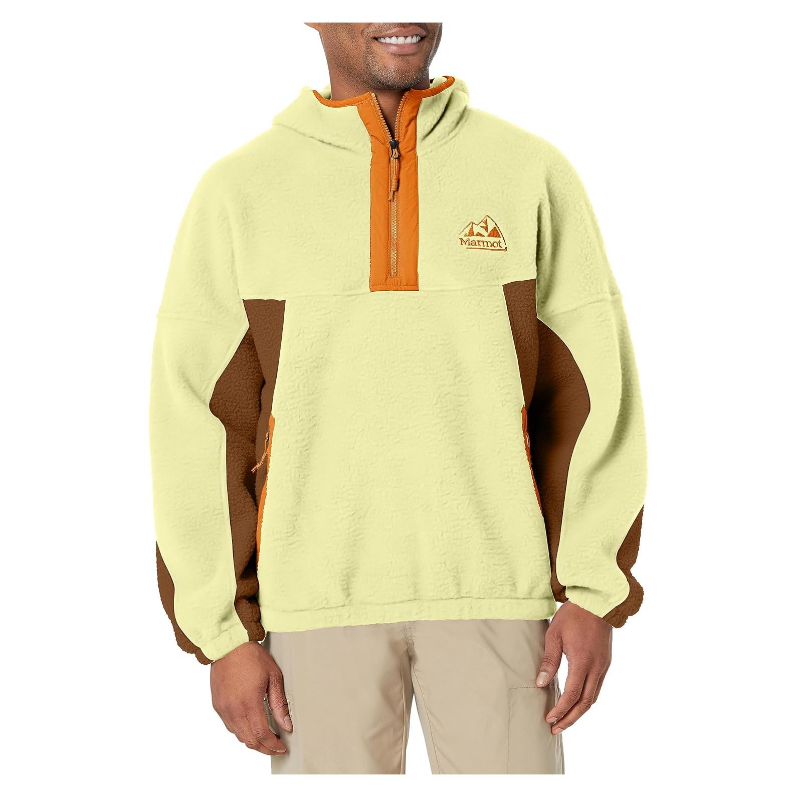 Chaqueta con Capucha de Forro Polar Marmot Super Aros Hombre Grande