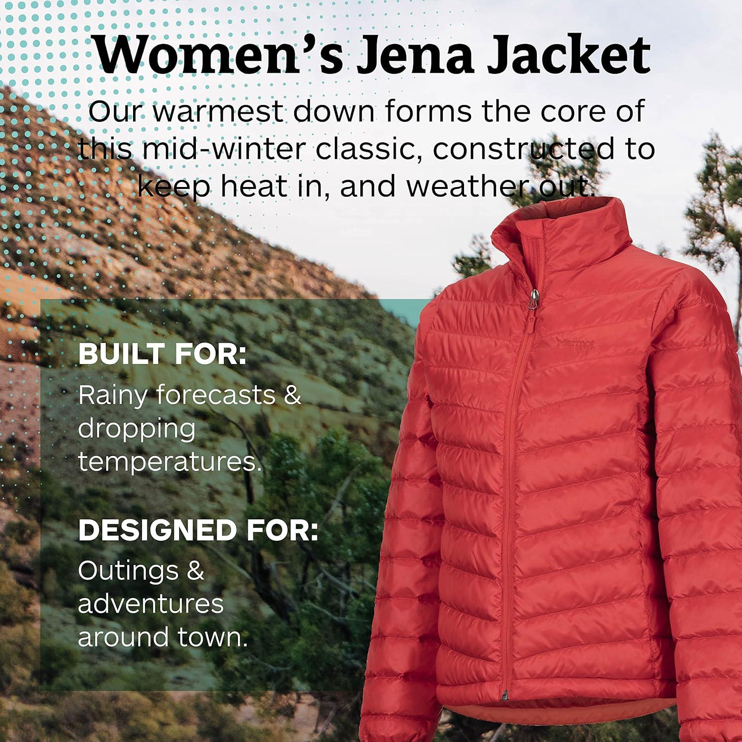 Chaqueta Jena Marmot para Mujeres - Plumón 700, Resistente al Agua