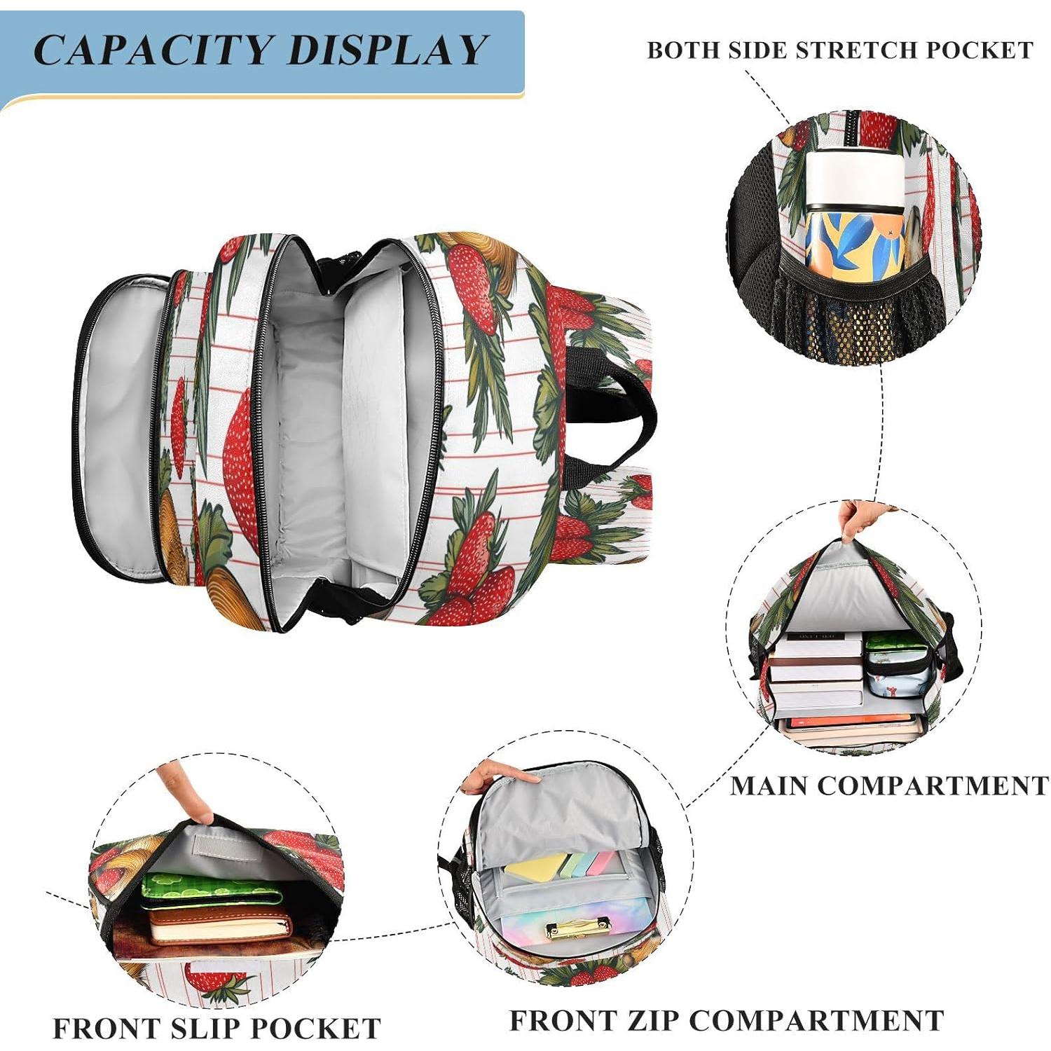 Mochila Escolar ALAZA para Laptop 32.8x12.9x44.9cm Unisex