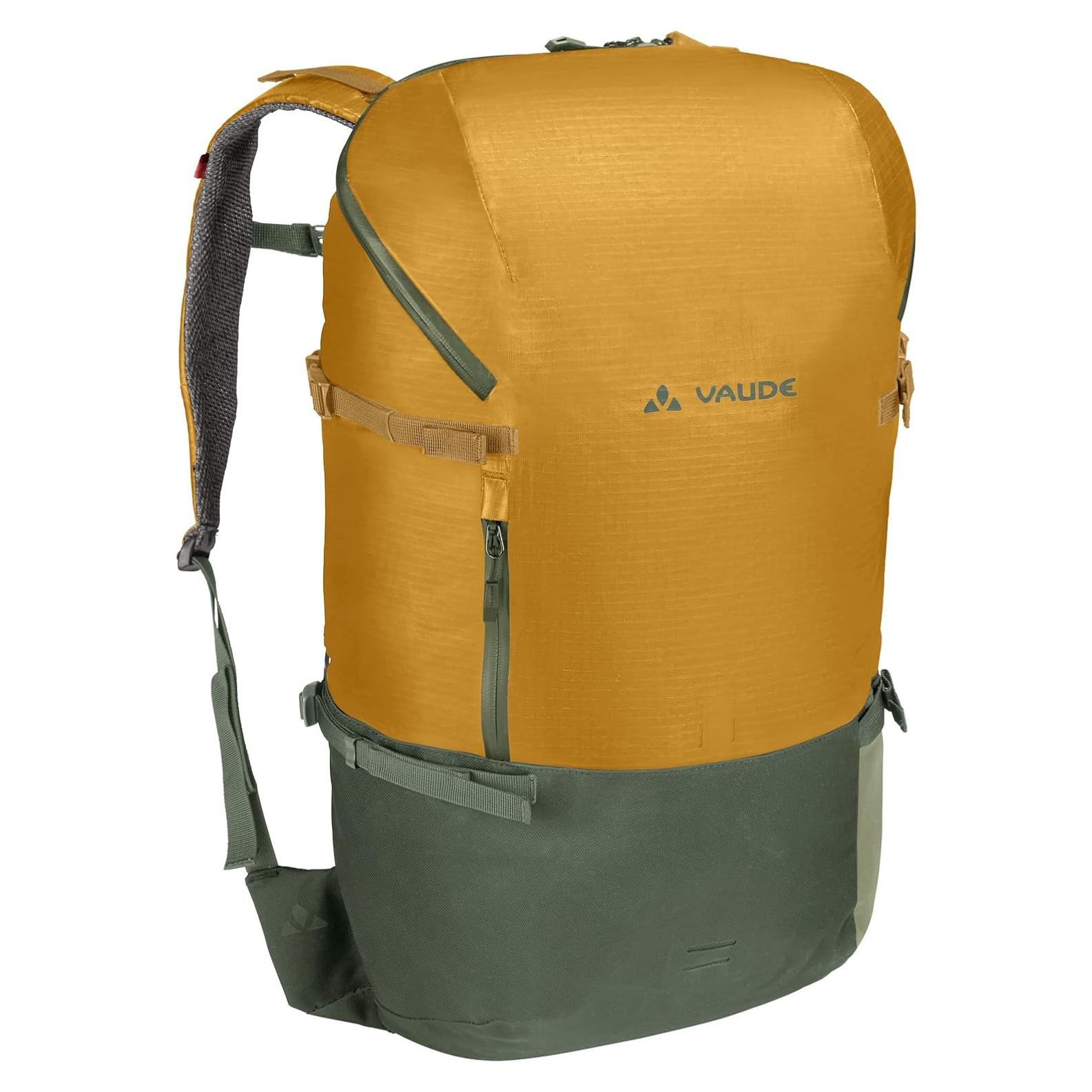 Mochila VAUDE CityGo 30 Unisex 30L Impermeable Amarillo