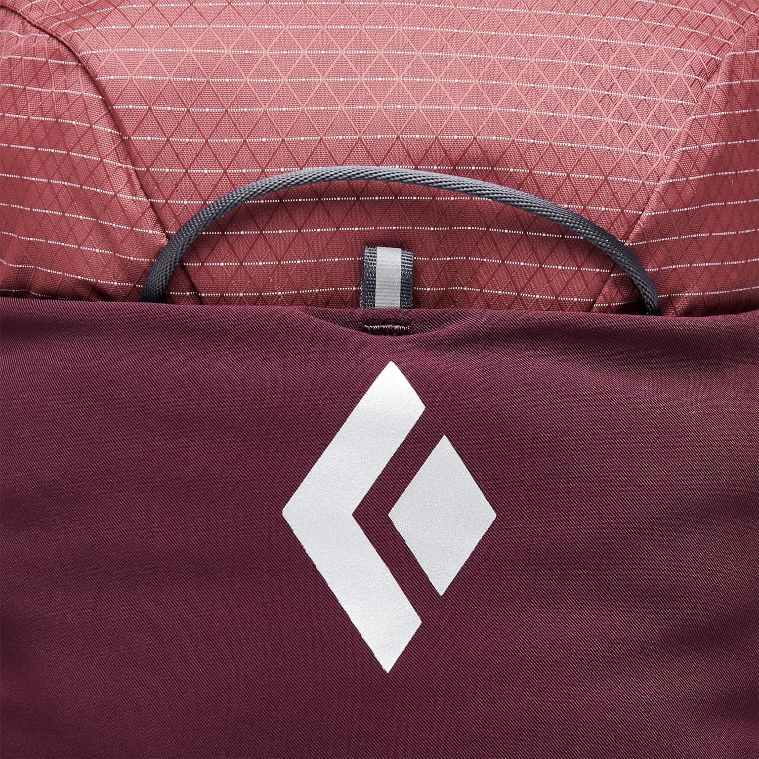 Black Diamond Womens Pursuit 15 Liter Backpack for Outdoor Adventure, Cherrywood-Ink Blue, Large