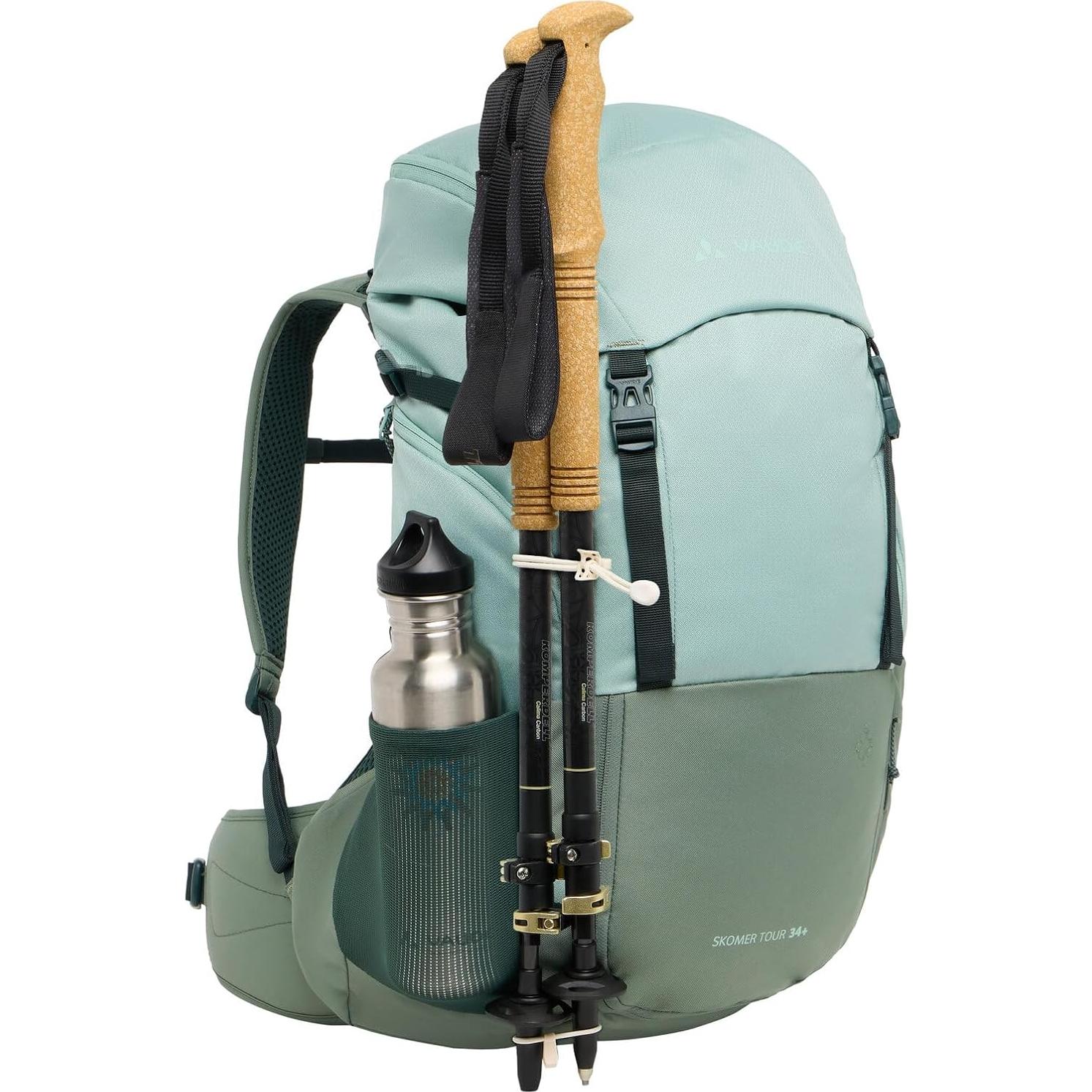 Mochila de Senderismo VAUDE Skomer 34L Mujeres Verde