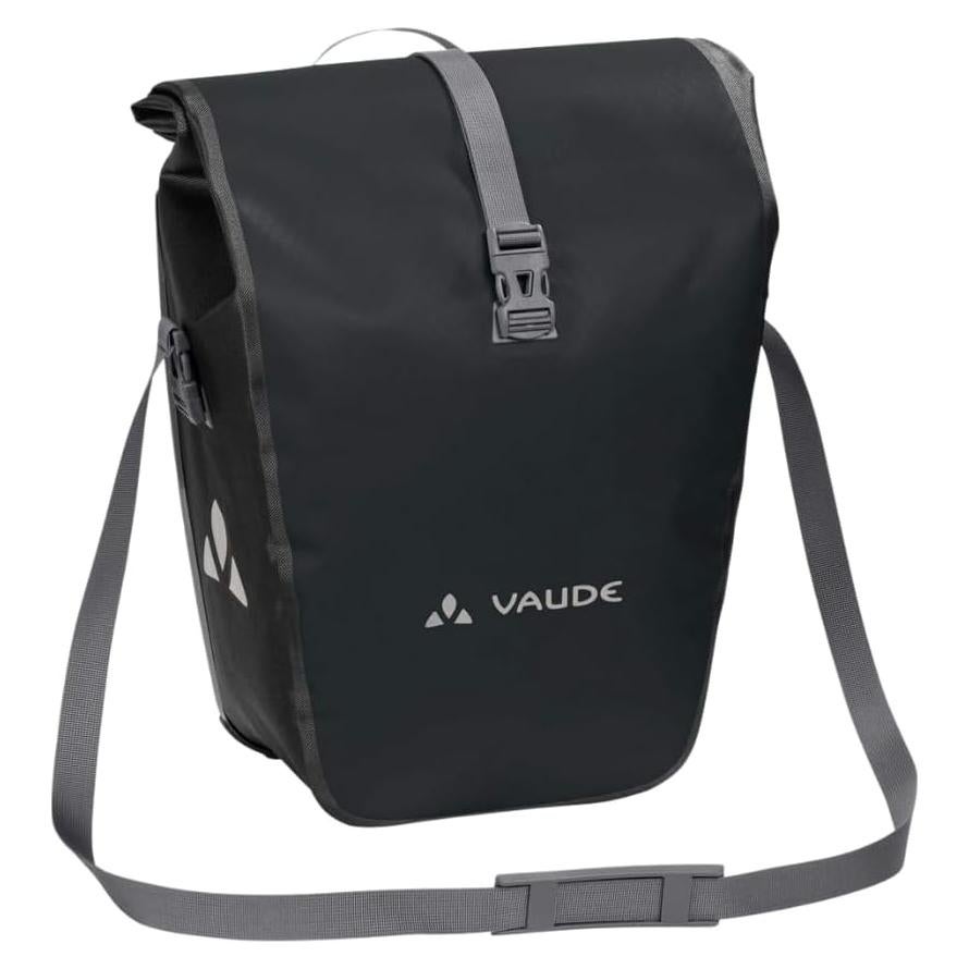Mochila impermeable VAUDE Aqua Back 24L negra para bicicleta