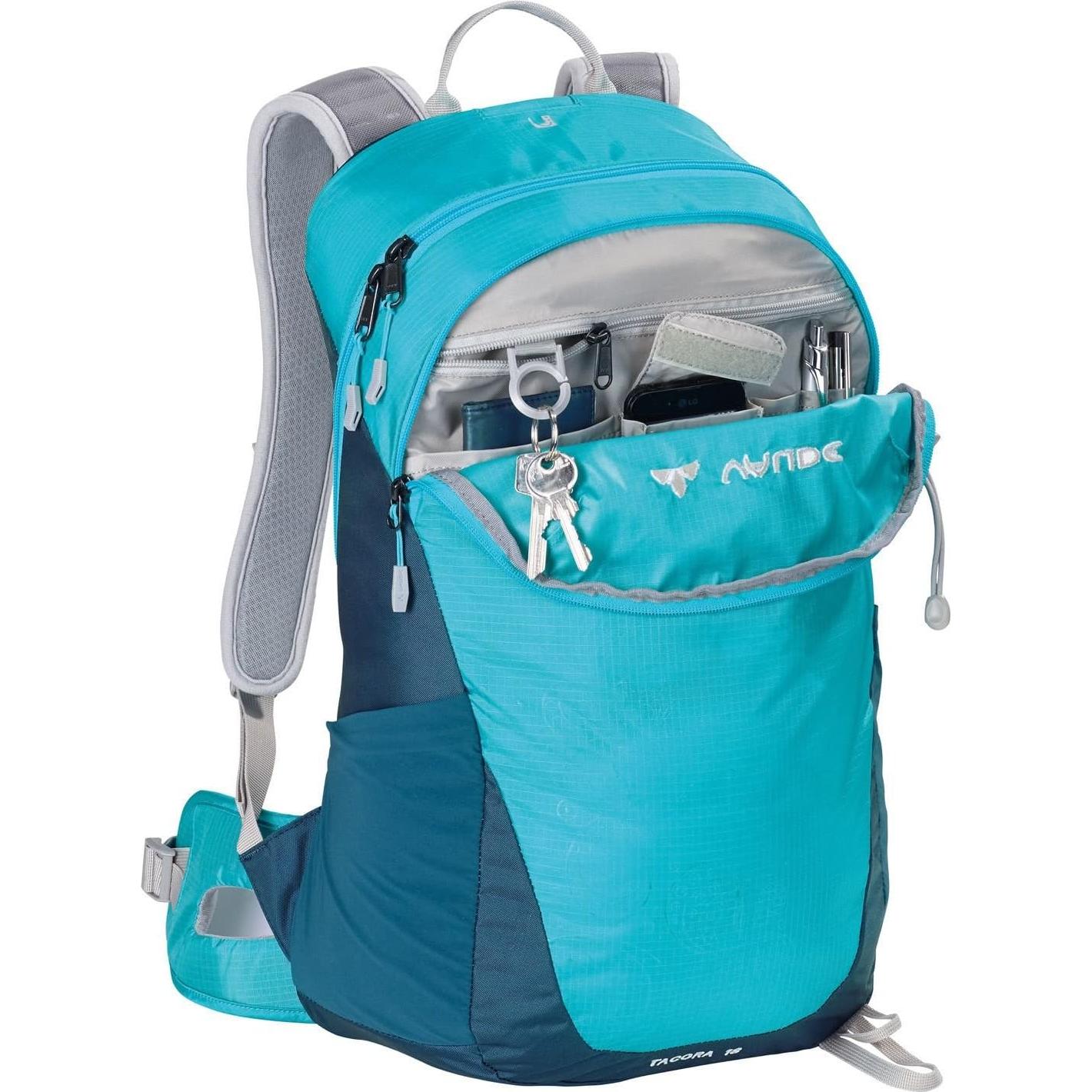 Mochila de Senderismo para Mujeres Vaude Tacora 26L Roja