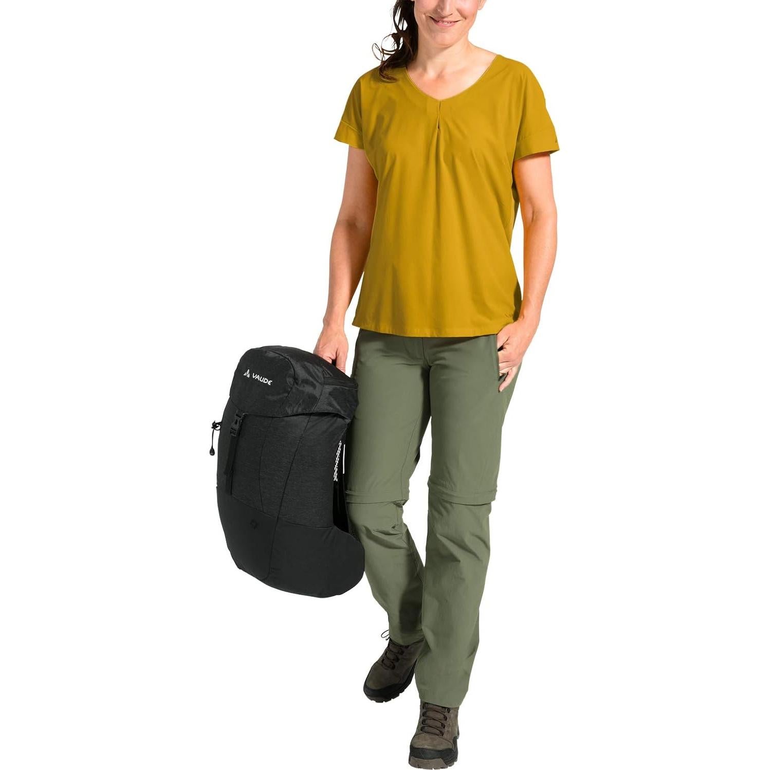 Mochila de Senderismo para Mujeres VAUDE Skomer 16L Negra