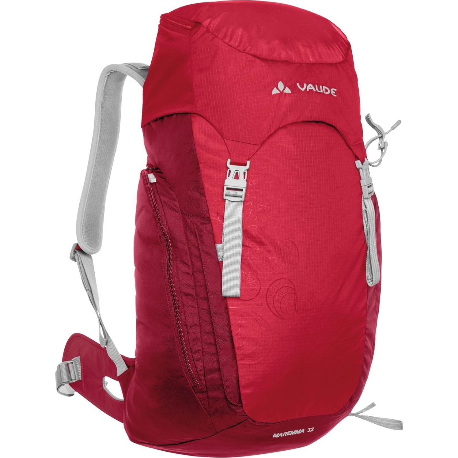 Mochila de Senderismo VAUDE Maremma 32L para Mujeres - Rojo