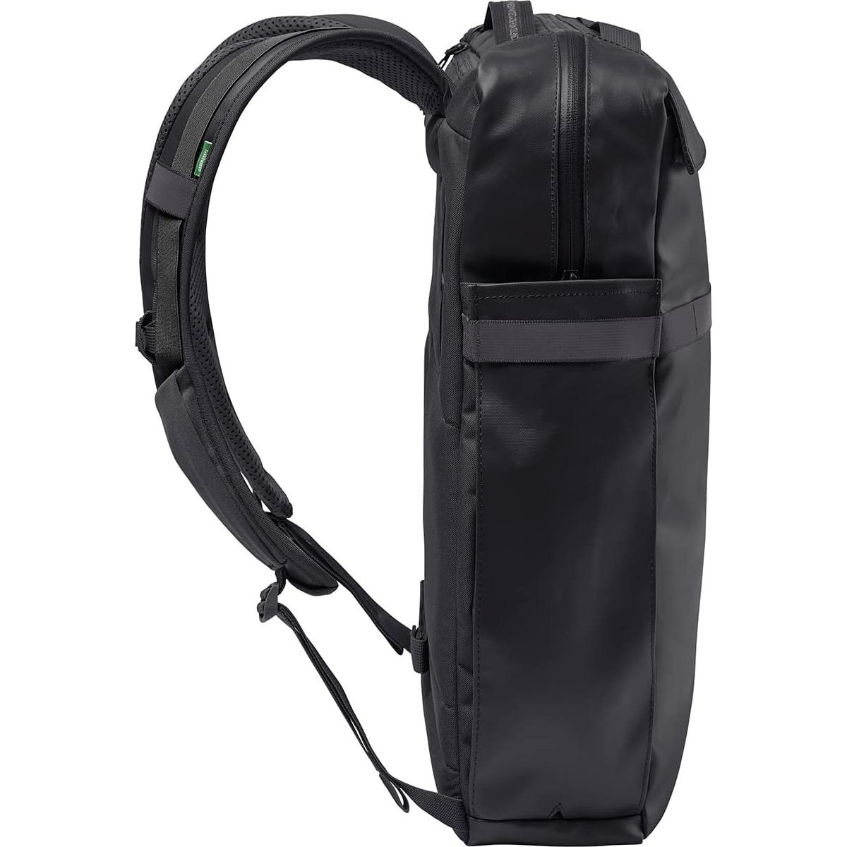 Mochila VAUDE Mineo 20L Negra, Ecológica y Versátil