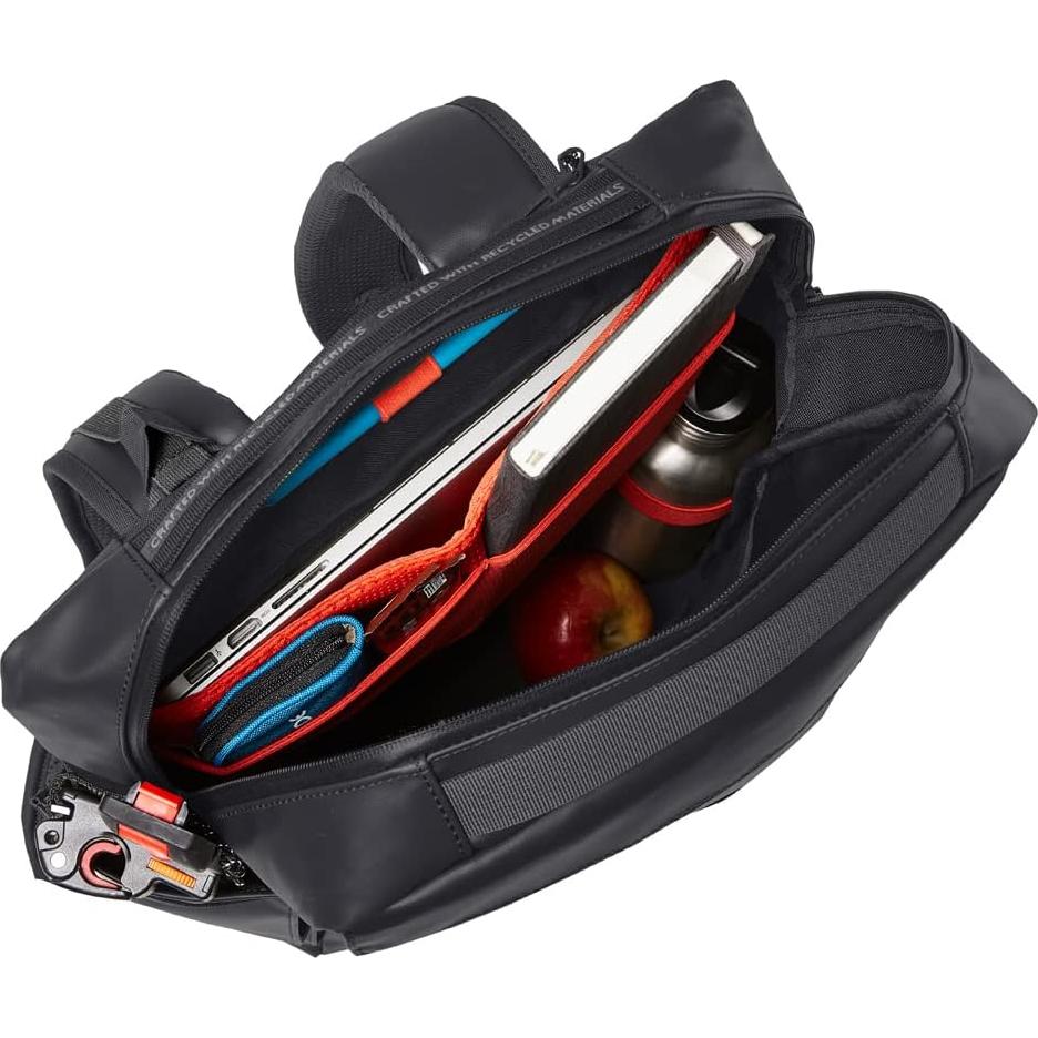 Mochila VAUDE Mineo 20L Negra, Ecológica y Versátil