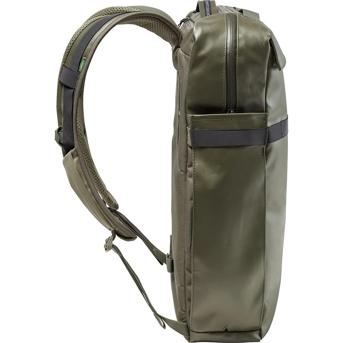 Mochila VAUDE Mineo 20L Caqui Unisex, Ecológica y Versátil