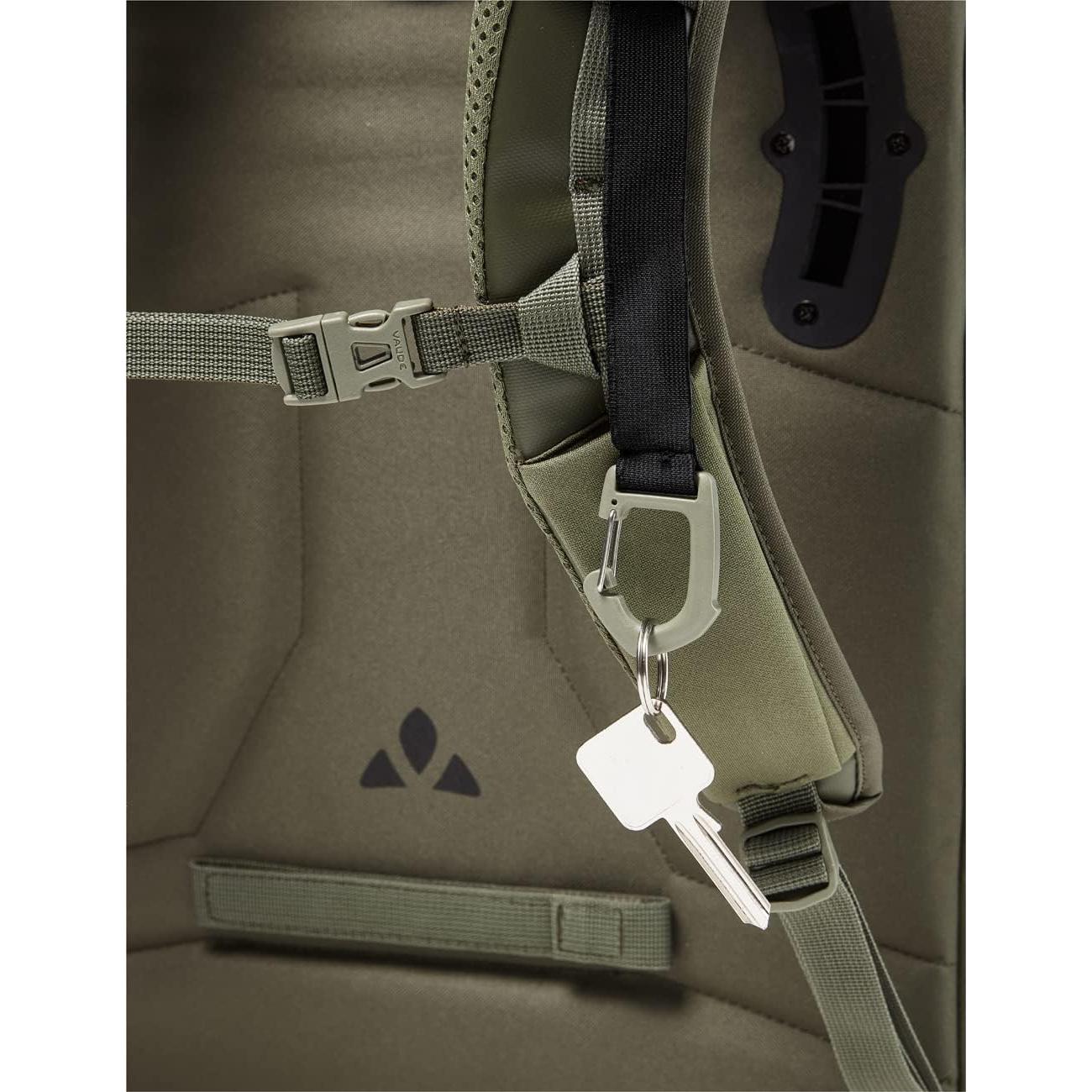 Mochila VAUDE Mineo 20L Caqui Unisex, Ecológica y Versátil